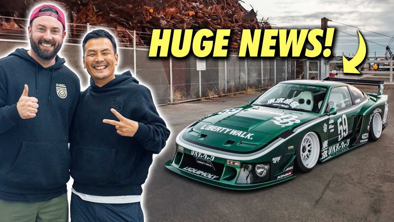 Flying 10,000kms to make ONE DEAL with Liberty Walk!