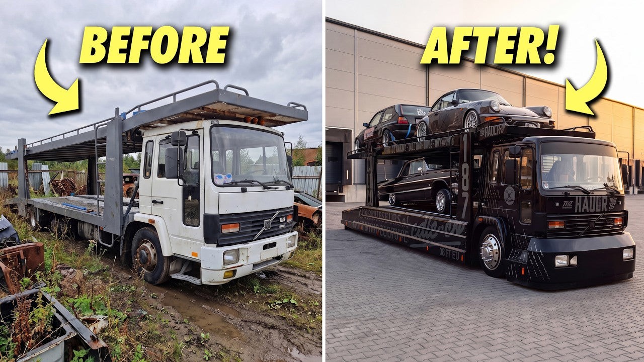 Building the COOLEST Car Hauler for almost NOTHING!
