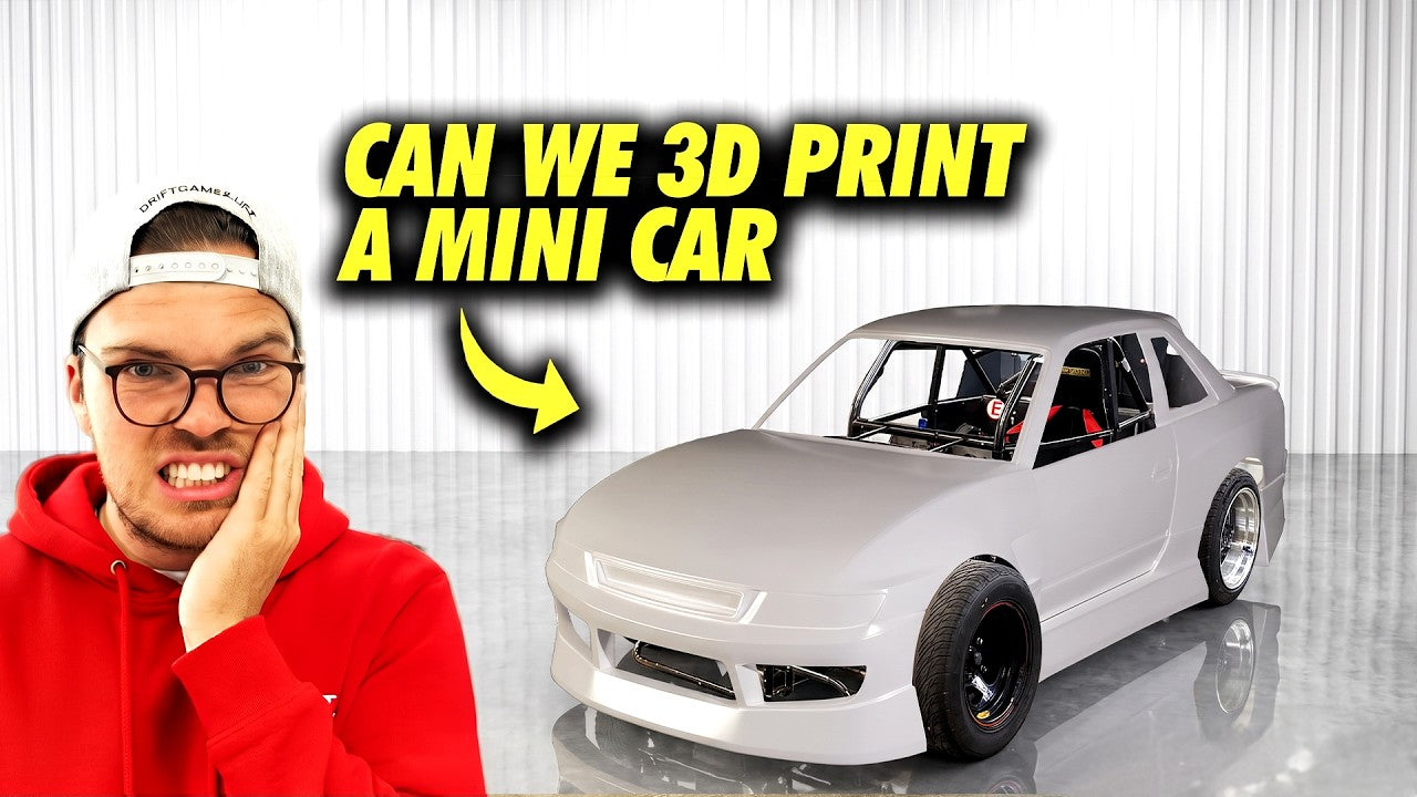 I’m 3D PRINTING the worlds smallest jdm drift car