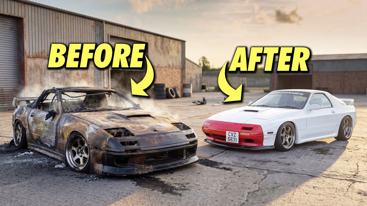 I lost my dream RX7 in a FIRE... now it's BACK!