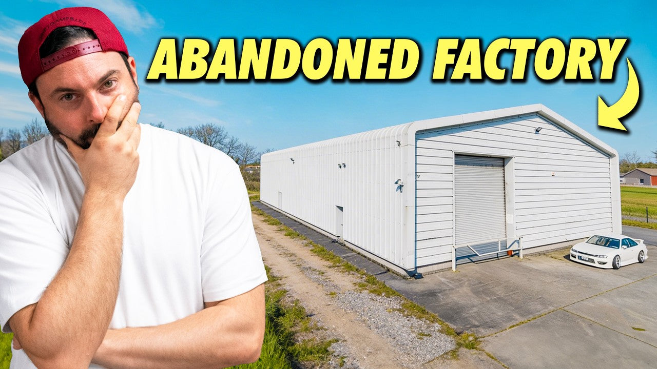 We MOVED to build this DREAM CAR WORKSHOP...