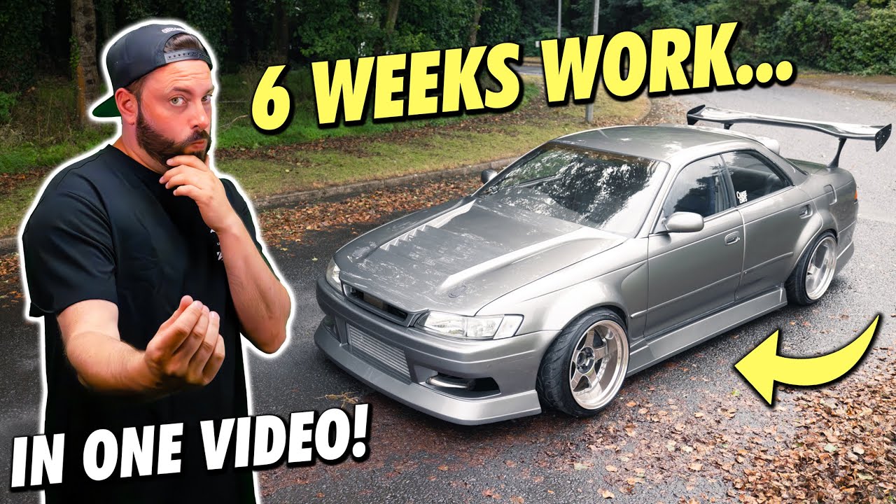 Turning my drunken Ebisu purchase into a PERFECT Toyota JZX90...