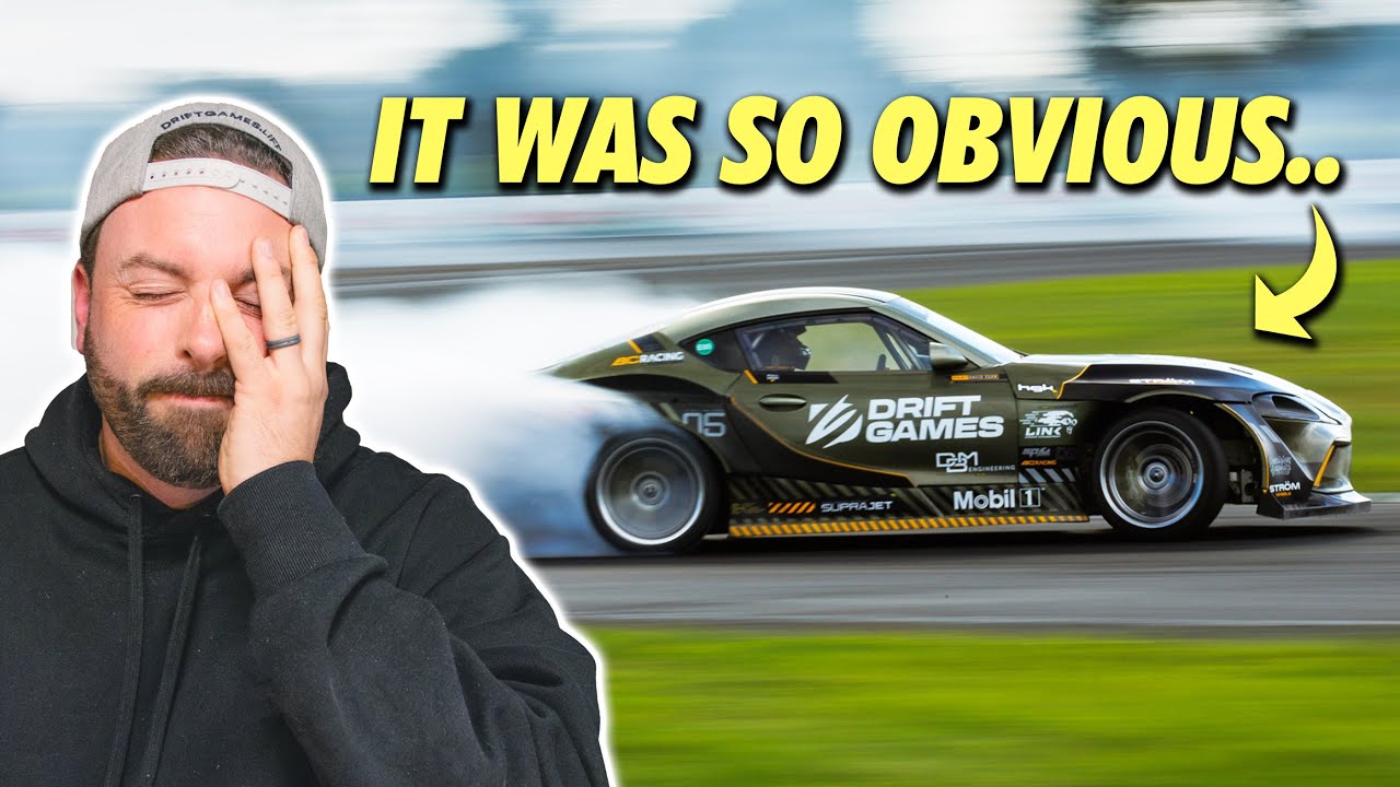 A RALLY DRIVER solved the BIG PROBLEM with my Drift Masters Supra...