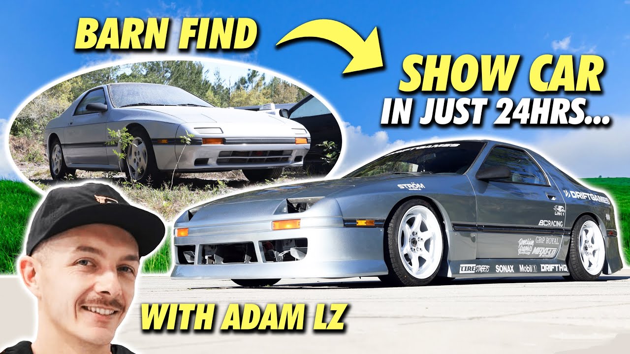 Transforming an ABANDONED RX7 at the LZ Compound!