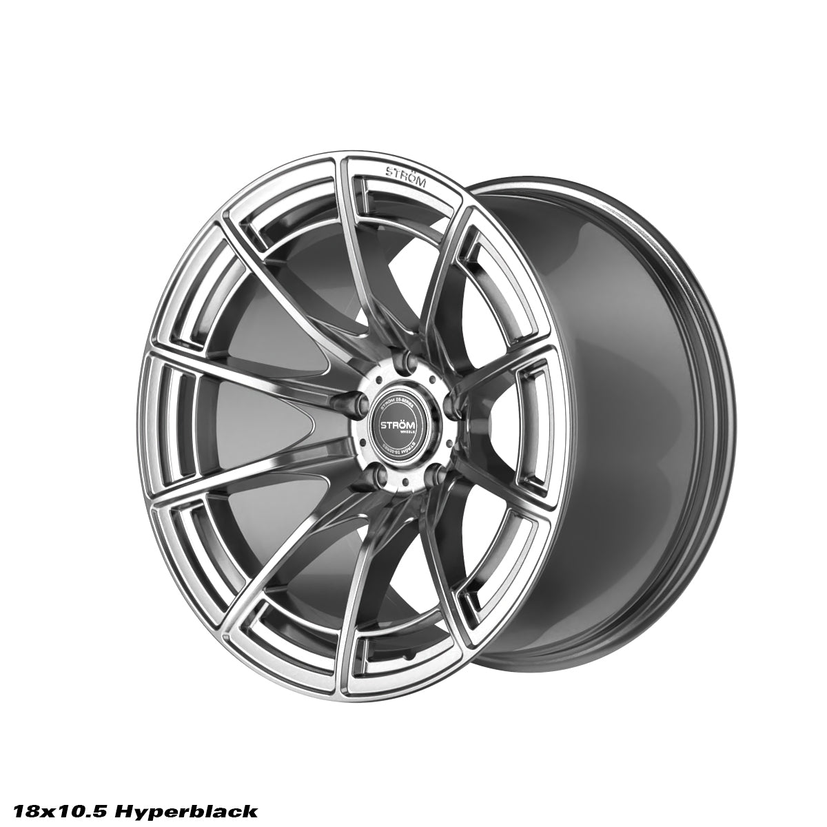 STROM DS-F55 Light Hyper Black 18x10.5 5x114.3 ET10