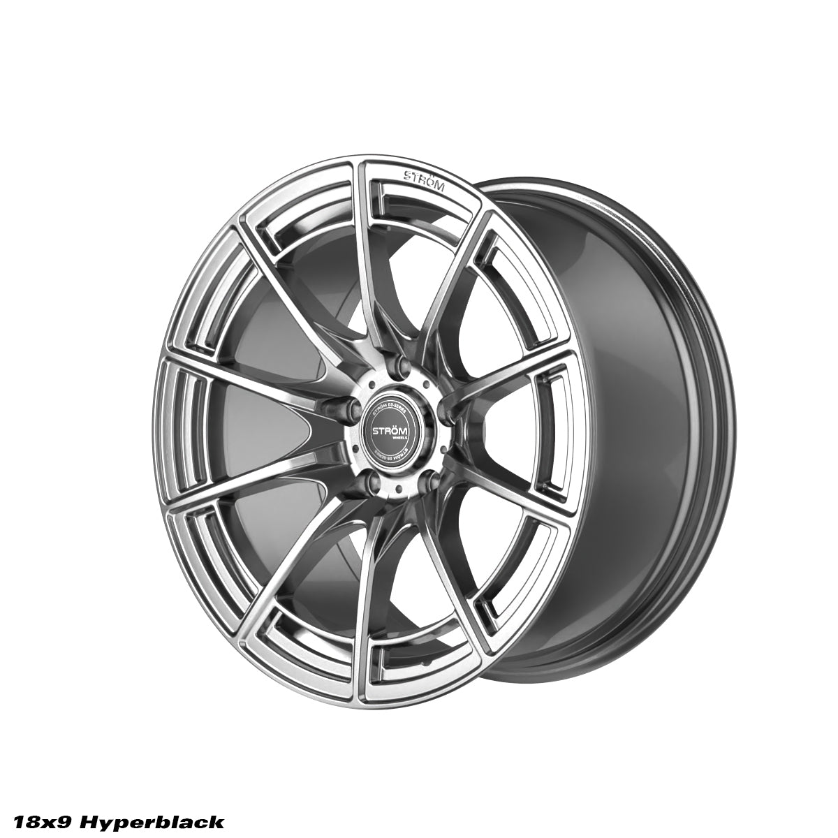 STROM DS-F55 Light Hyper Black 18x9 5x120 ET28