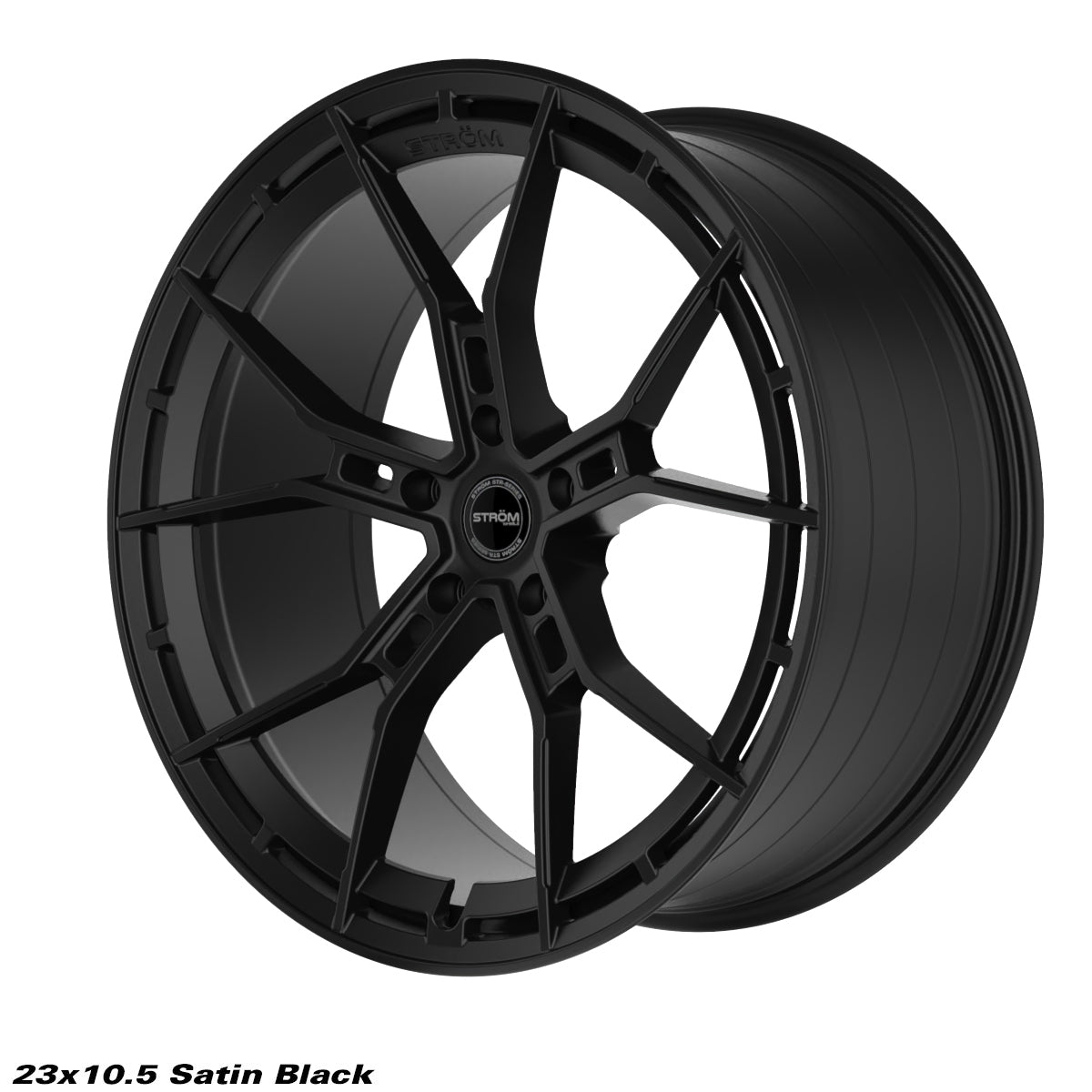 STROM STR-F5 Satin Black 23x10.5 5x120 ET40