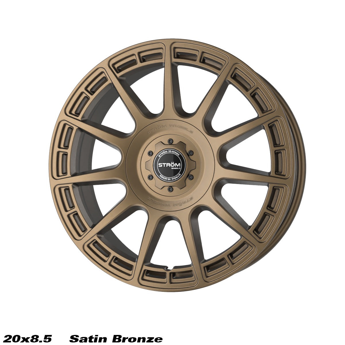 STROM VS-F11 Satin Bronze 20x8.5 6x120 ET44