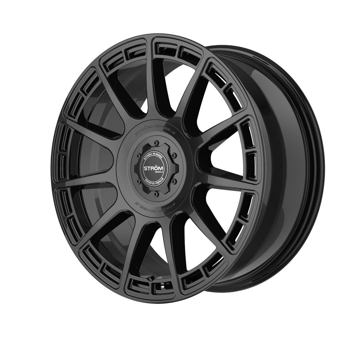 STROM VS-F11 Gloss Black 18x8 5x108/112 ET42