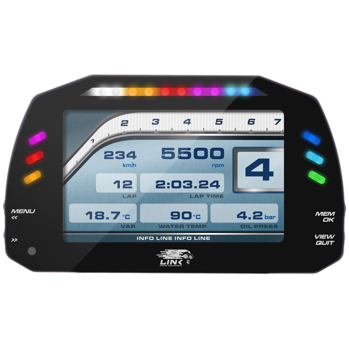 Link ECU MXS Strada 5" Dash - Race Edition
