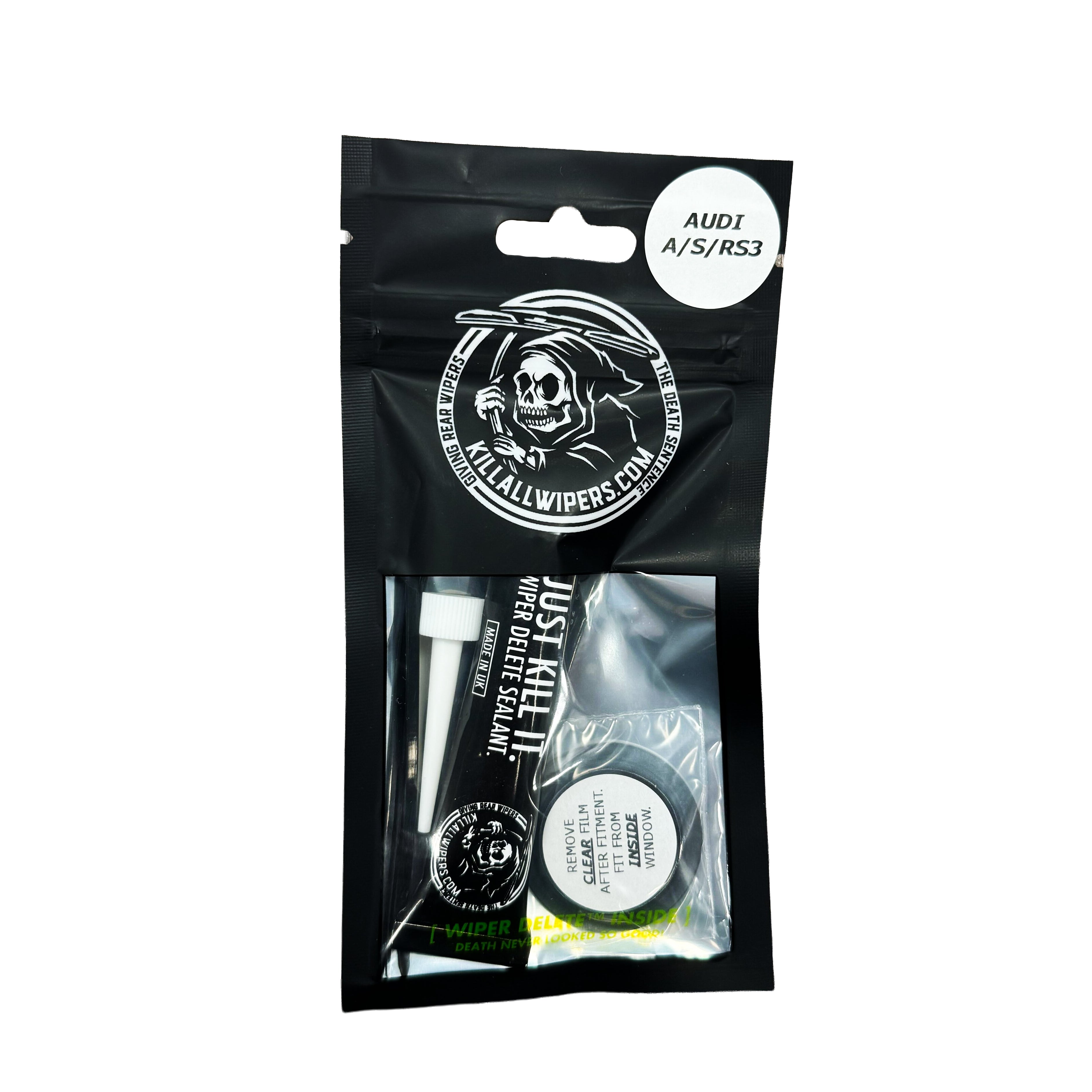 Audi A3 / S3 / RS3 – 8L / 8P / 8V • Flush Wiper Delete Kit