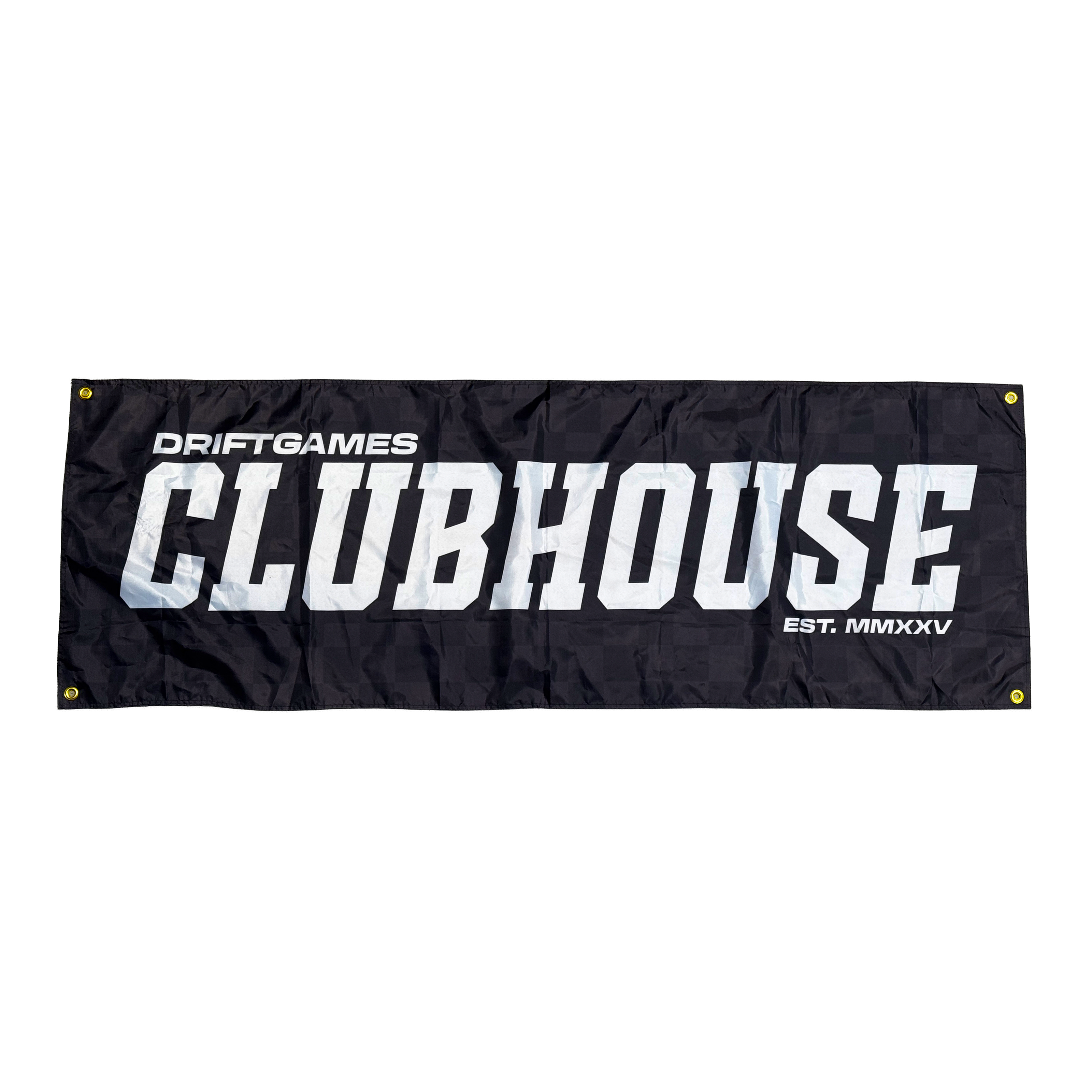 Clubhouse Garage Banner