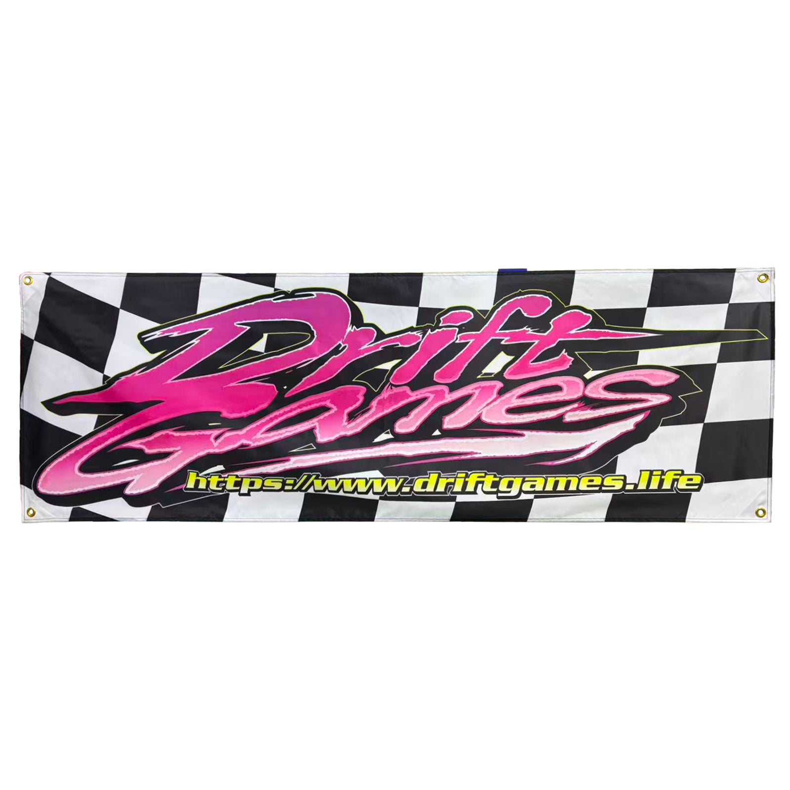Drift Games Finish Line Banner