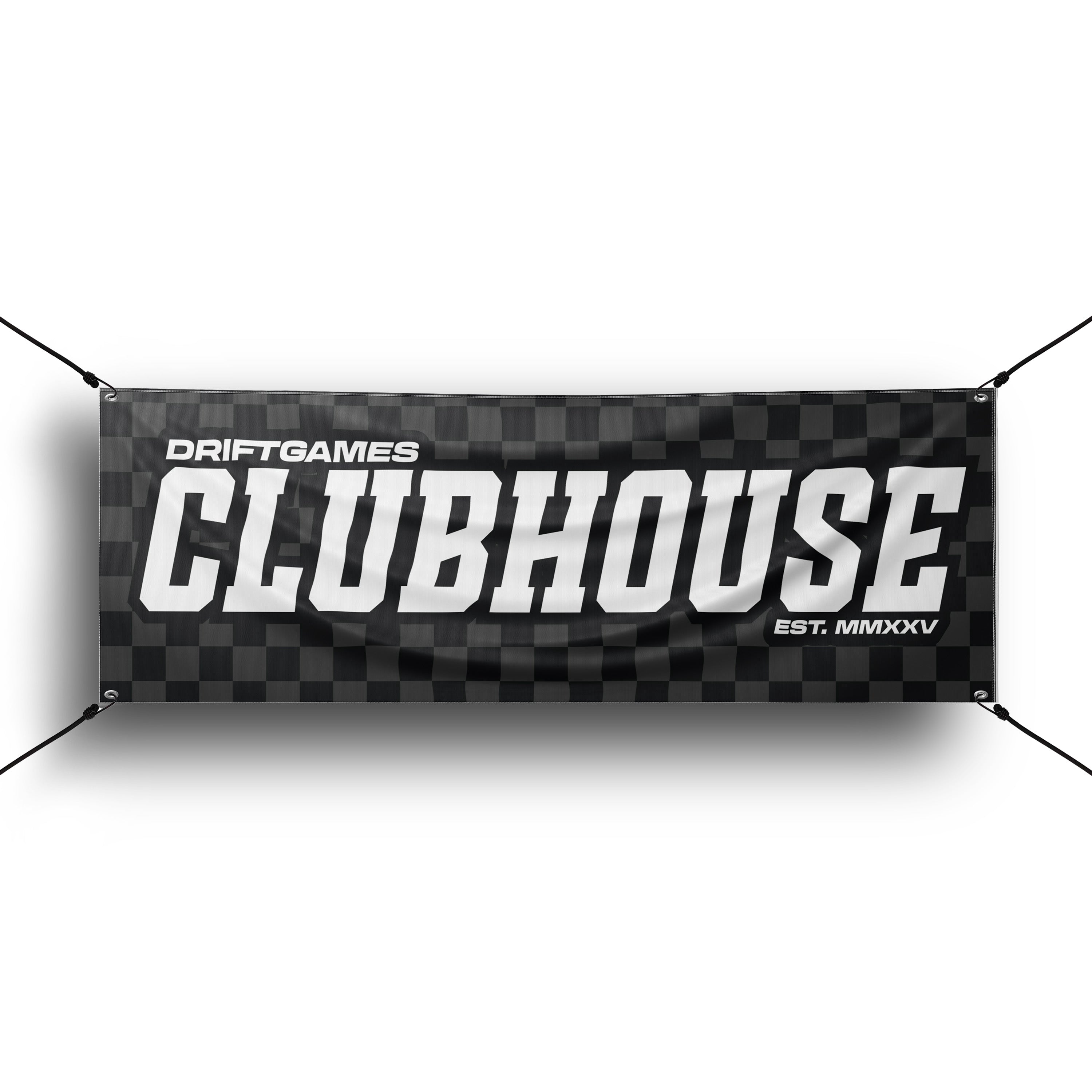 Clubhouse Garage Banner
