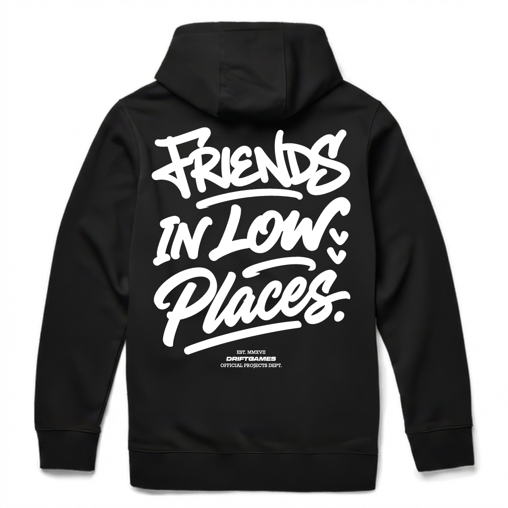 Friends in Low Places Black Hoody