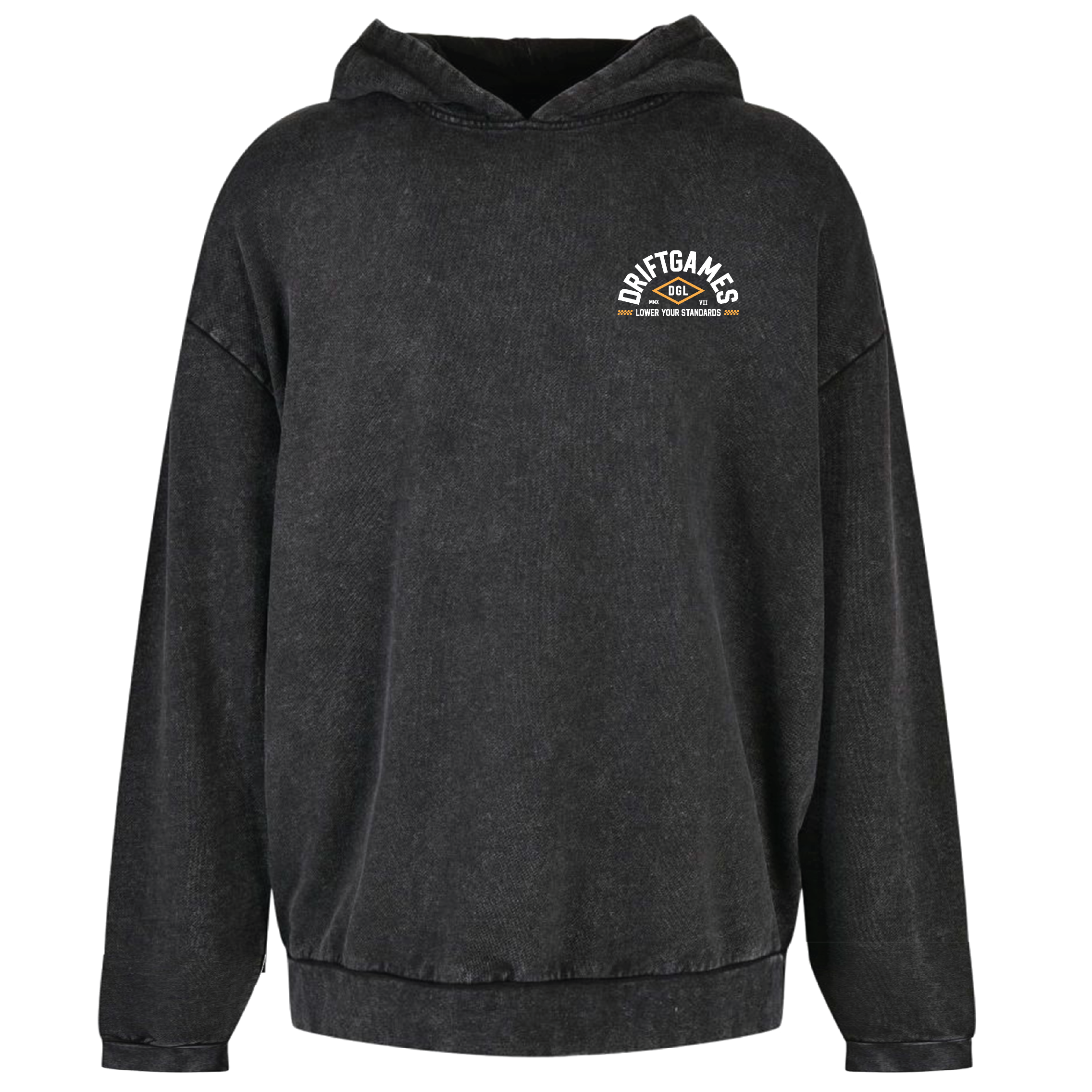 Burning Both Ends - Acid Wash Hoody
