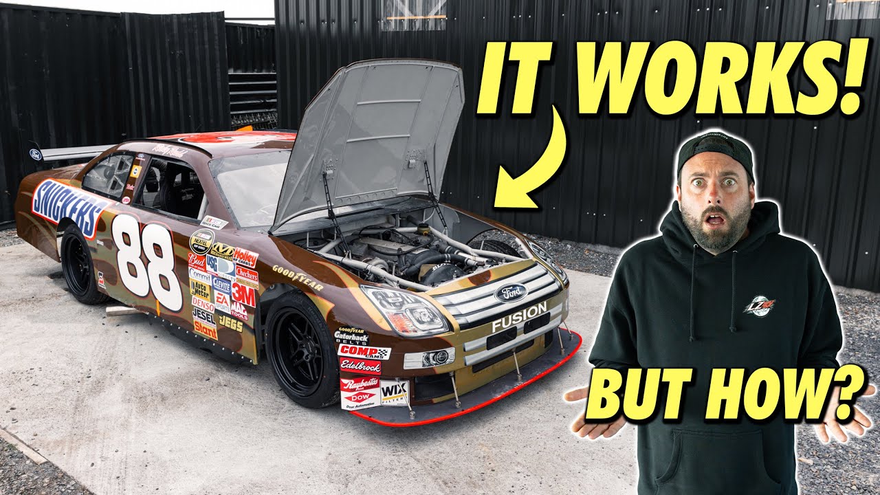 Fitting a 1JZ in our NASCAR drift build was...SO EASY!