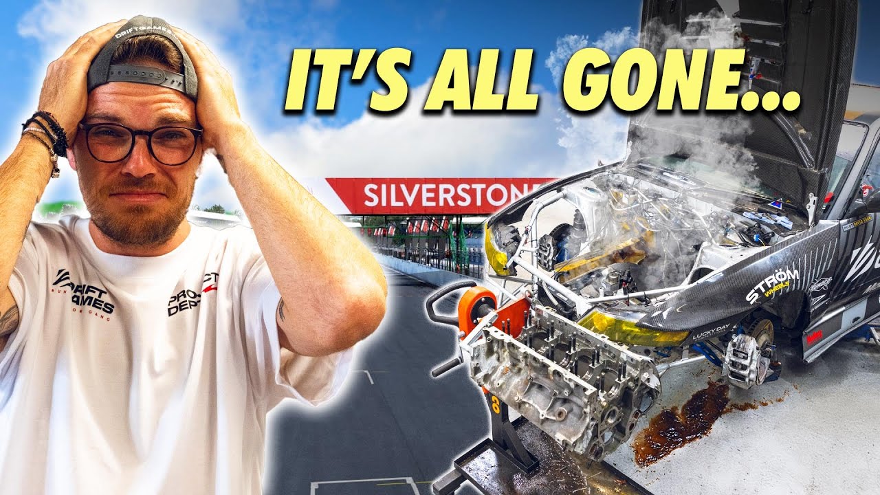 I Blew Up a $30,000 Engine DRIFTING at Silverstone