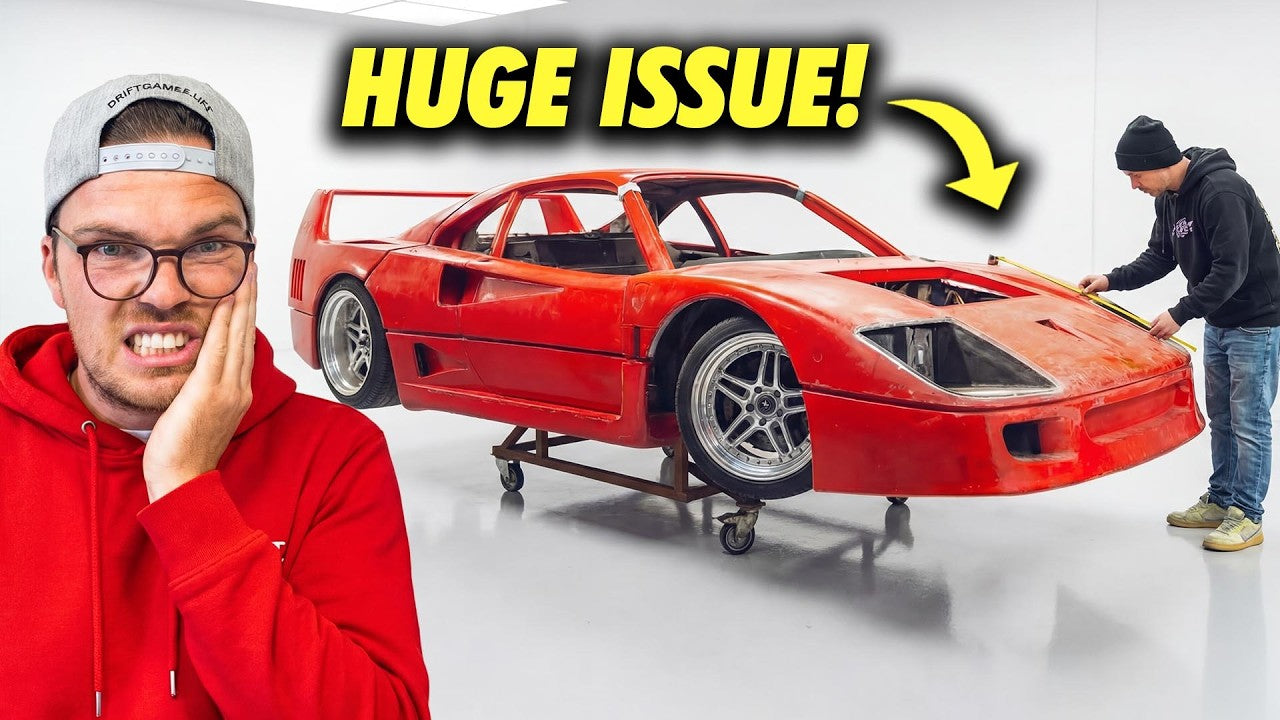 THIS might RUIN our home-built ROTARY F40 build...