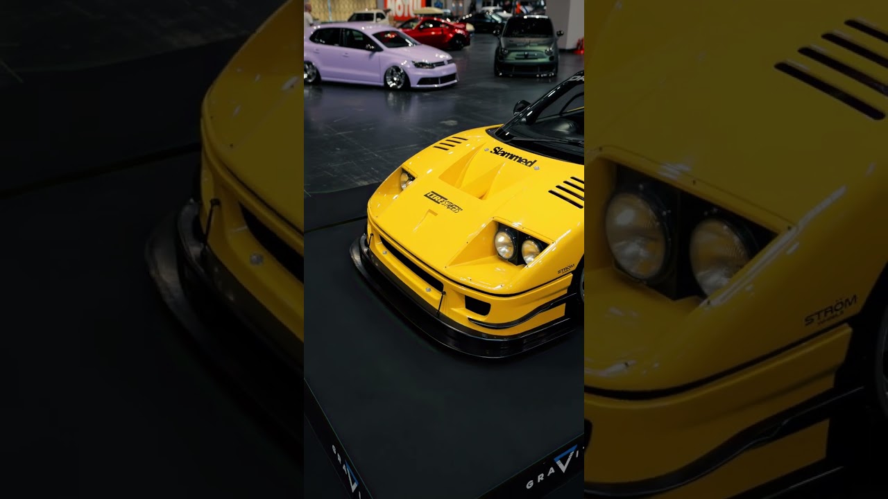 We built a mini Ferrari 😍 #driftgames #showcar #car #ferrari