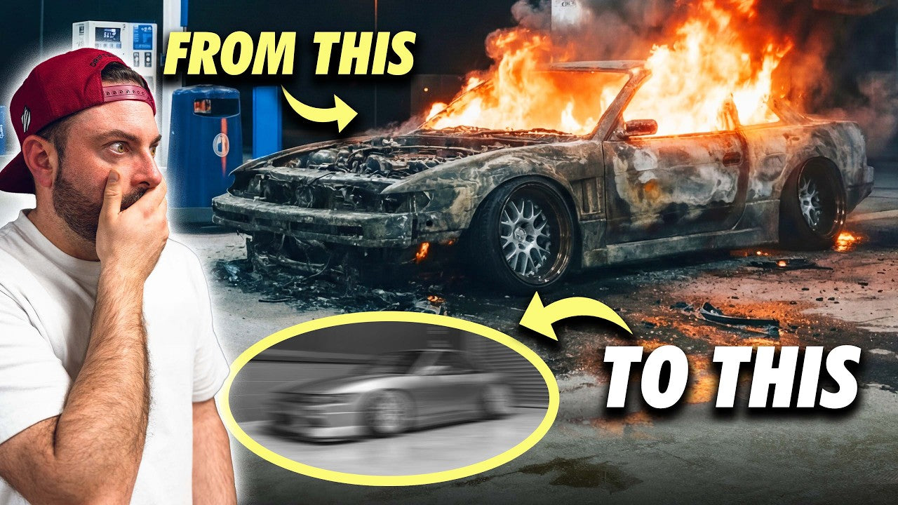 My friends SECRETLY rebuilt the car I LOST IN A FIRE...