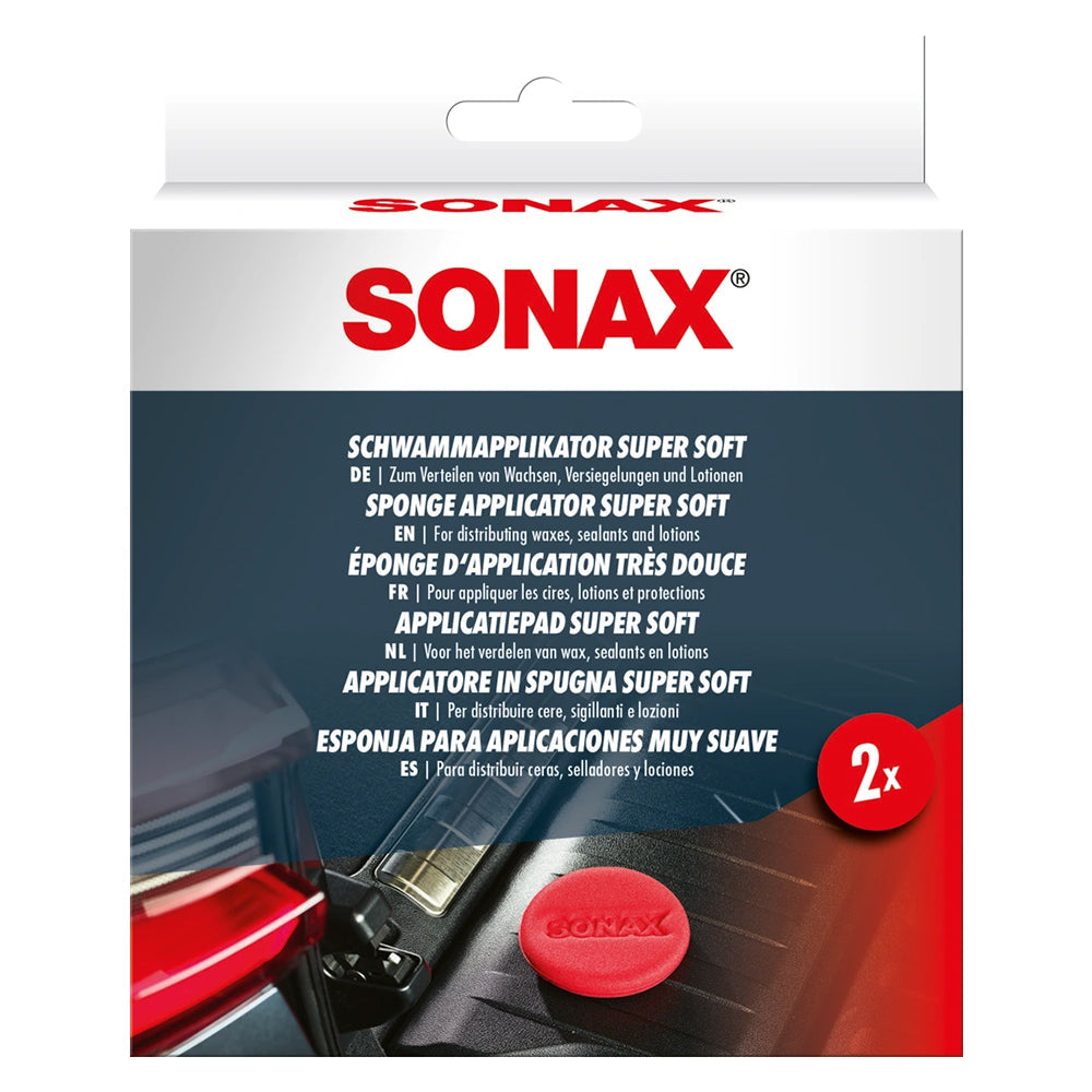 SONAX Sponge Applicator Super Soft (2-Pack)