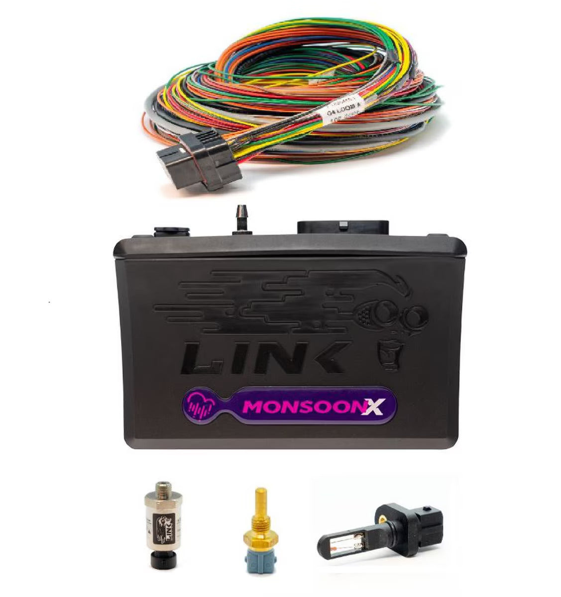 Link ECU G4X Monsoon Wire-In Bundle - ECU + Loom + Sensors