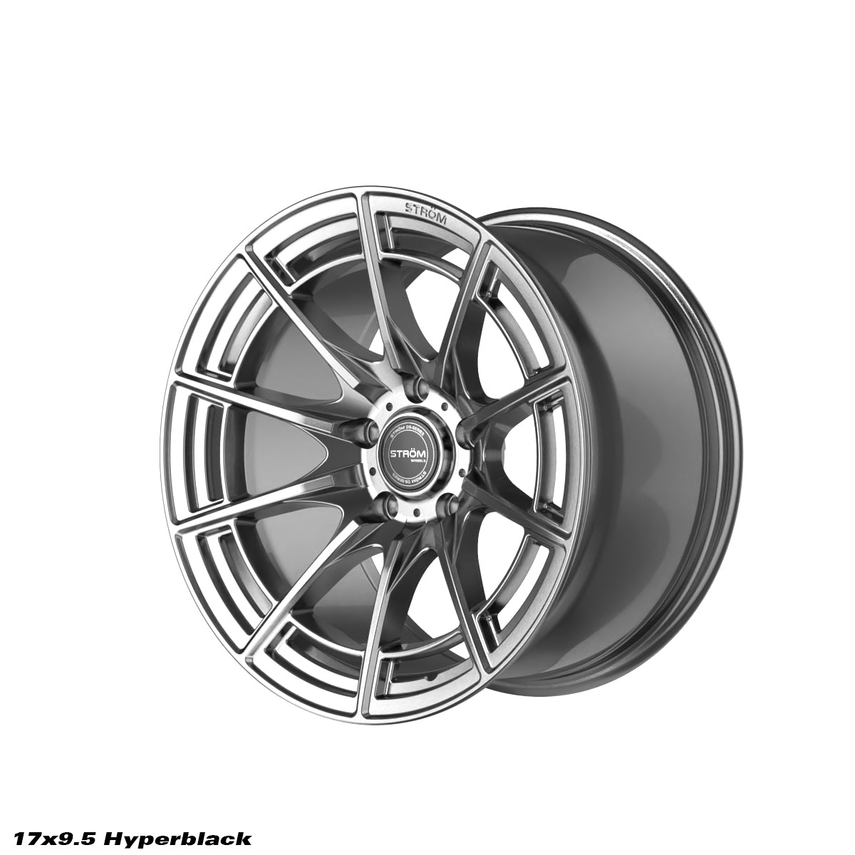 STROM DS-F55 Light Hyper Black 17x9.5 5x120 ET15