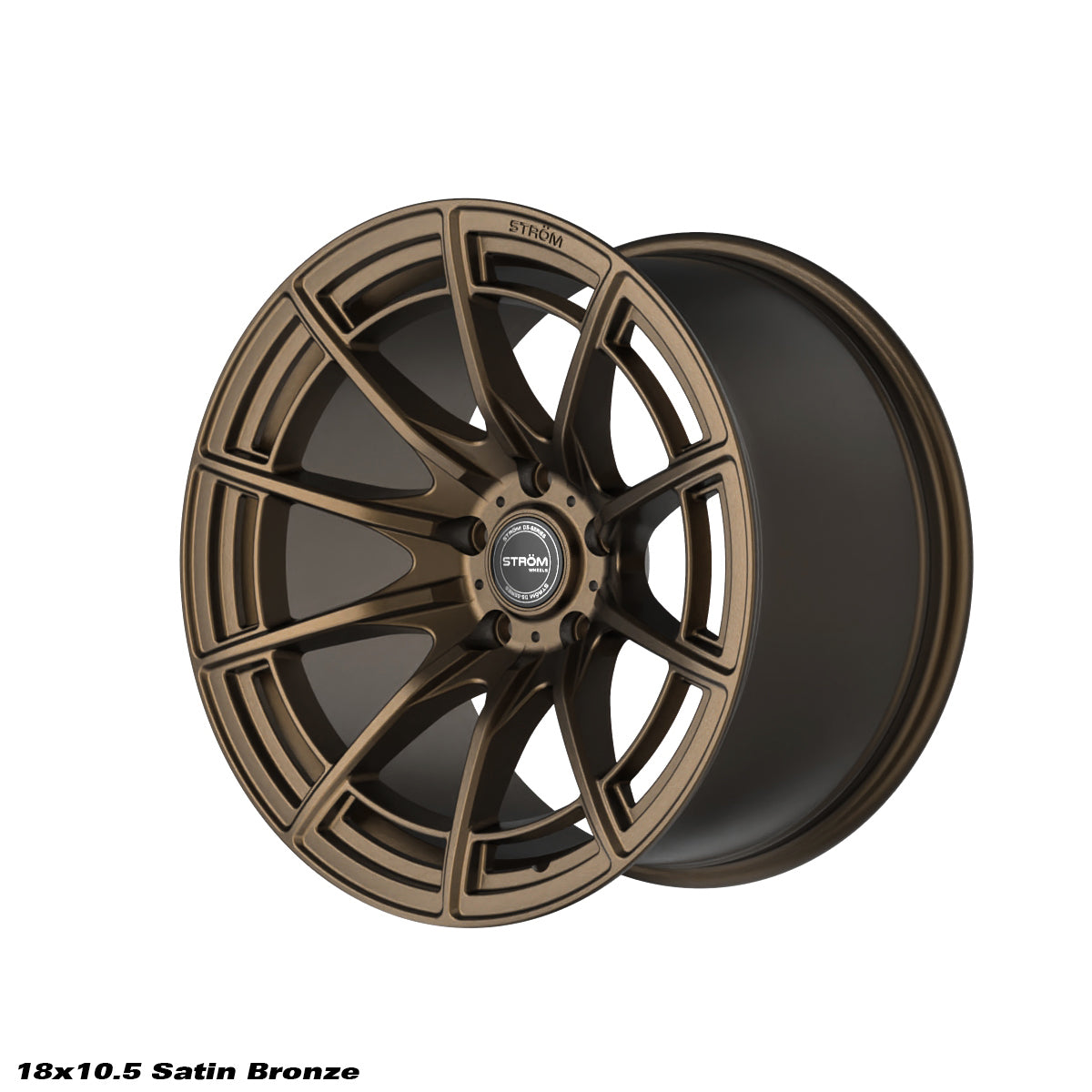 STROM DS-F55 Dark Satin Bronze 18x10.5 5x114.3 ET10