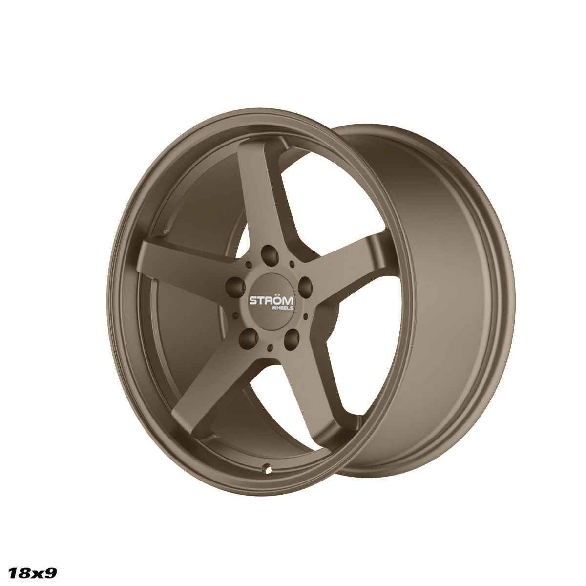 STROM DS-35 Satin Bronze 18x9 5x114.3 ET30