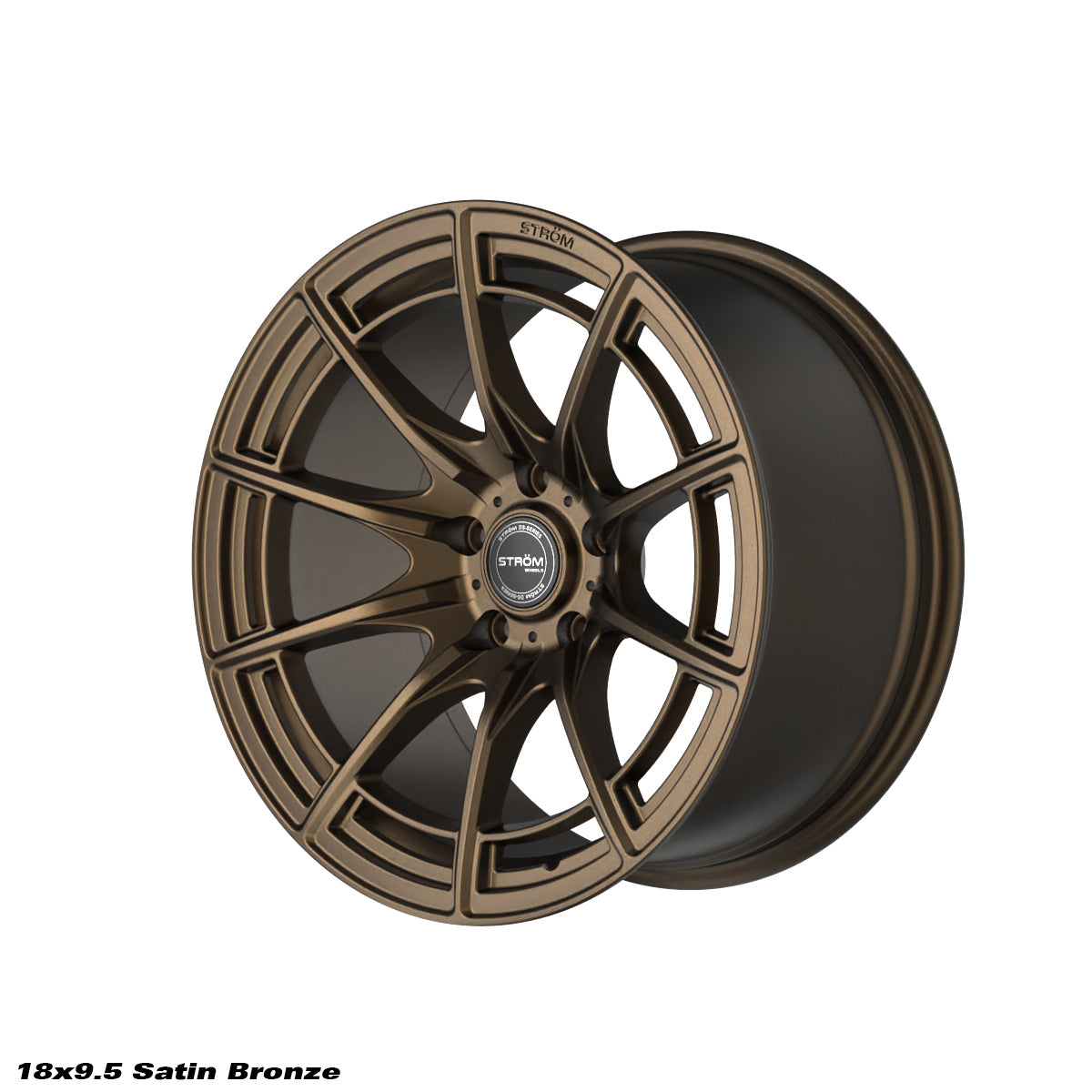 STROM DS-F55 Dark Satin Bronze 18x9.5 5x114.3 ET10