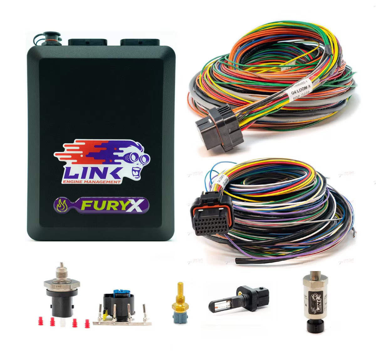 Link ECU G4X FuryX Wire-In Bundle - ECU + Looms + Sensors