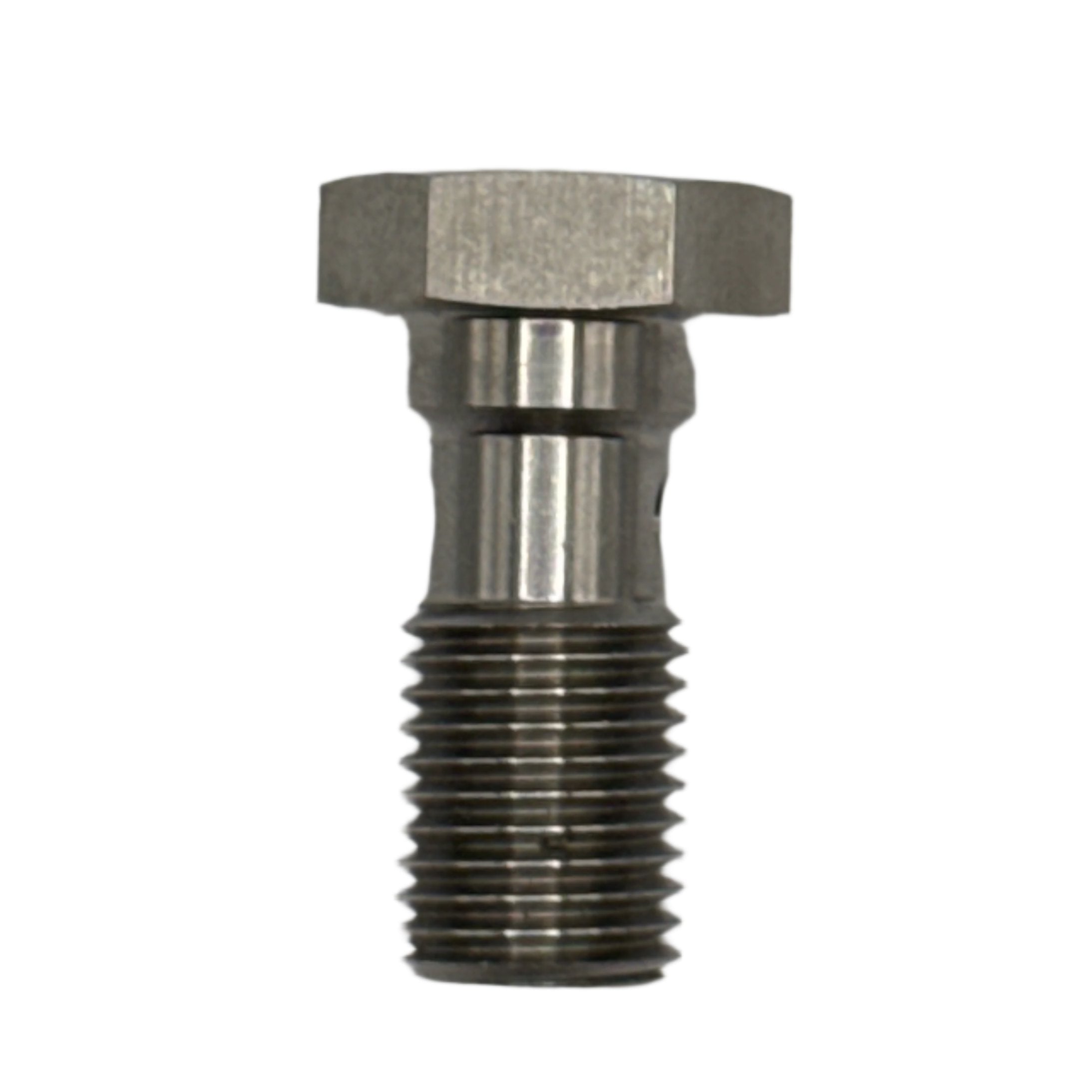 MaxFlo M12X1.5 31mm Long Stainless Steel Banjo Bolt