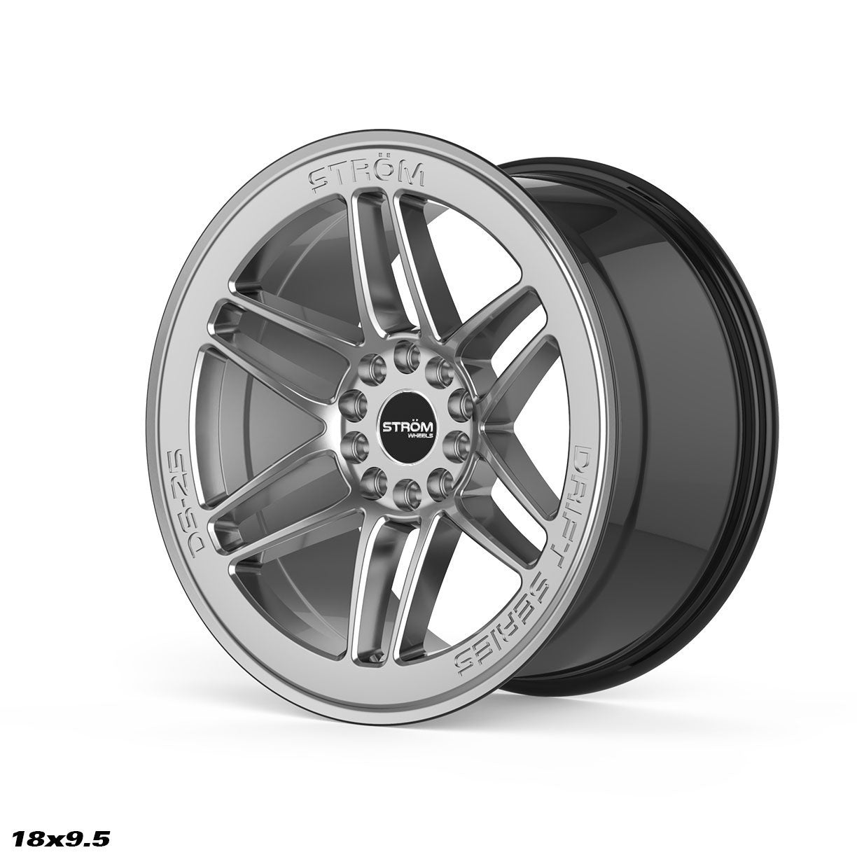 STROM DS-25 Hyper Black 18x9.5 5x114.3/120 ET35