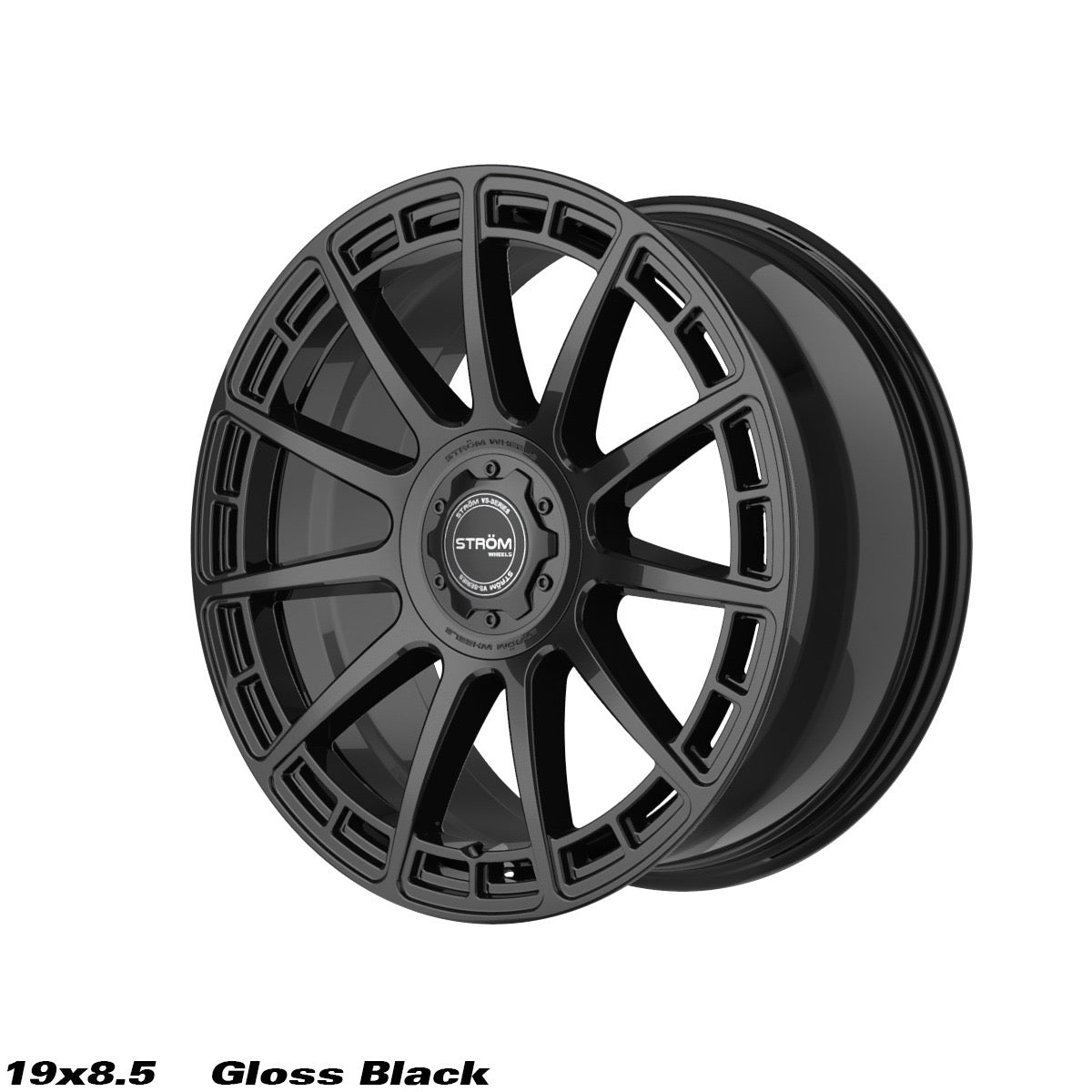 STROM VS-F11 Gloss Black 19x8.5 5x120 ET42