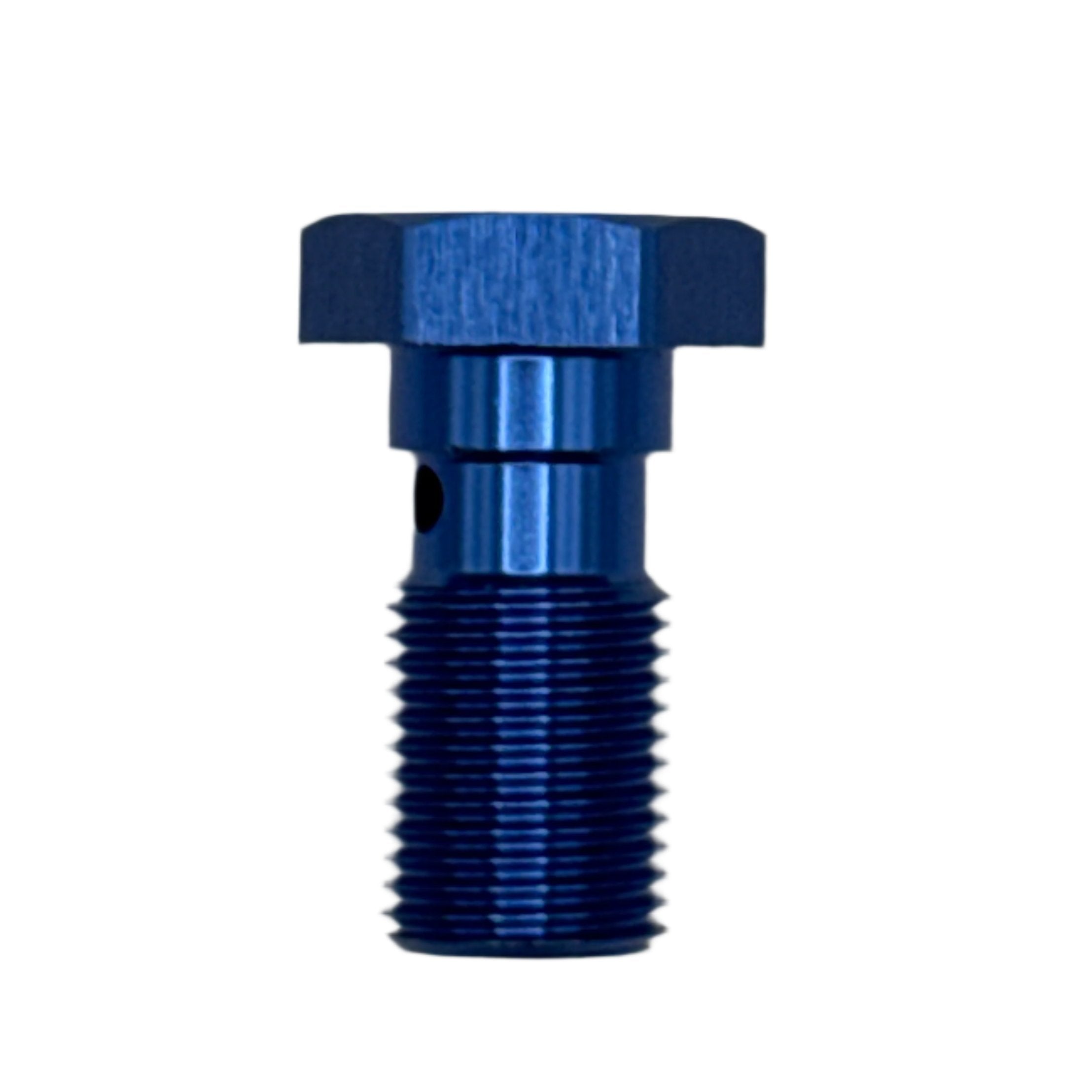 MaxFlo 7/16X24 23mm Banjo Bolt Blue