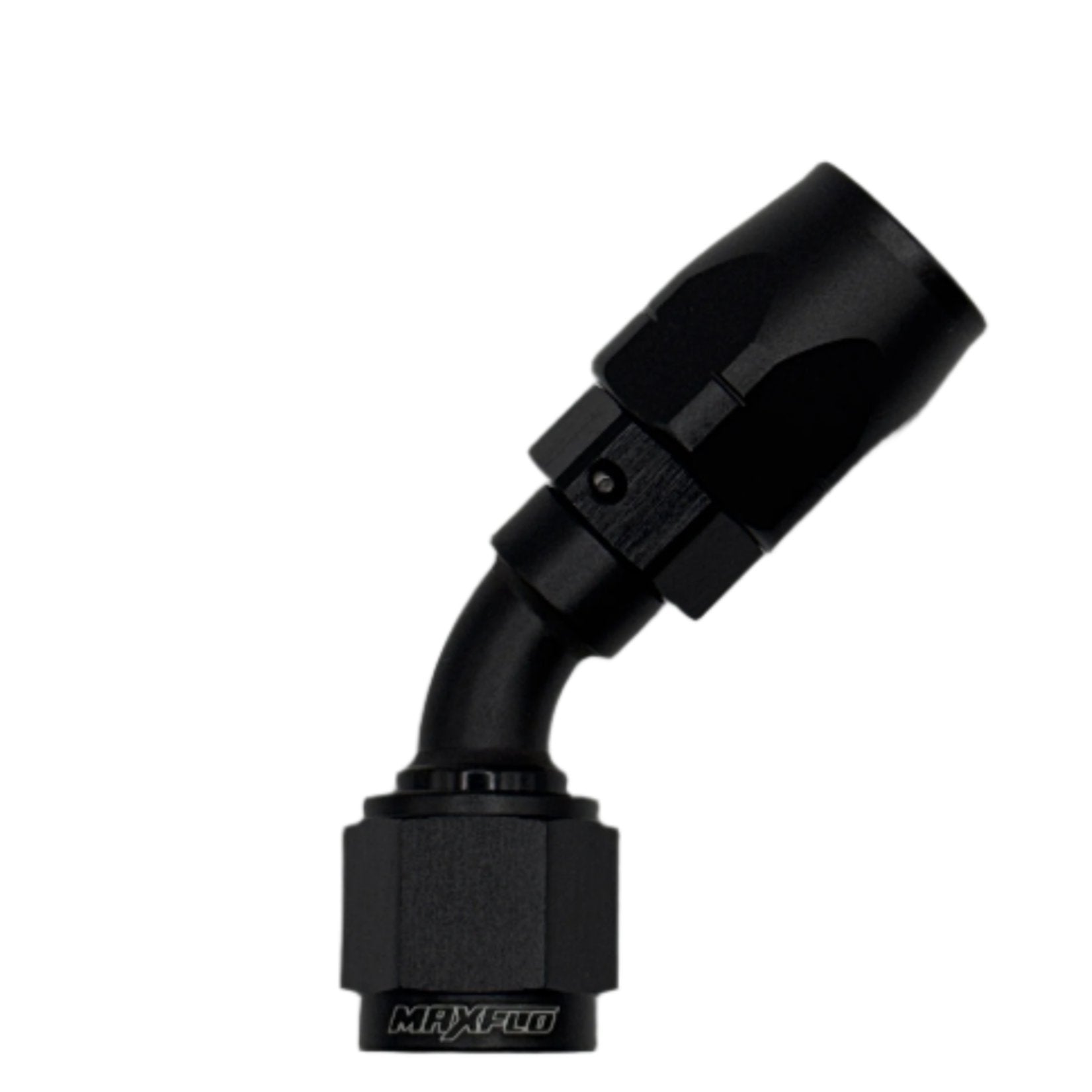 MaxFlo AN12 45 Degree Swivel Black