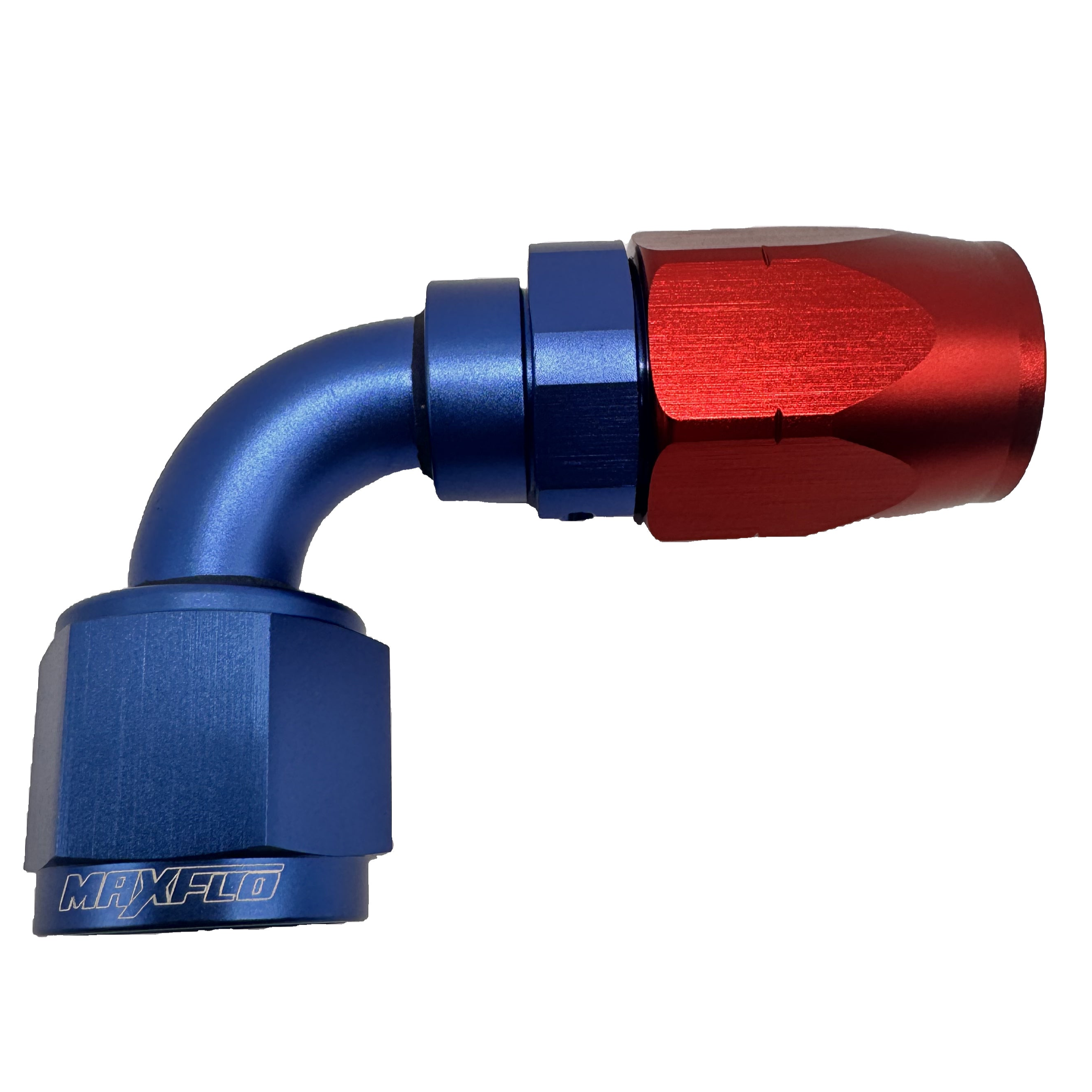 MaxFlo AN6 90 Degree Swivel Blue/Red