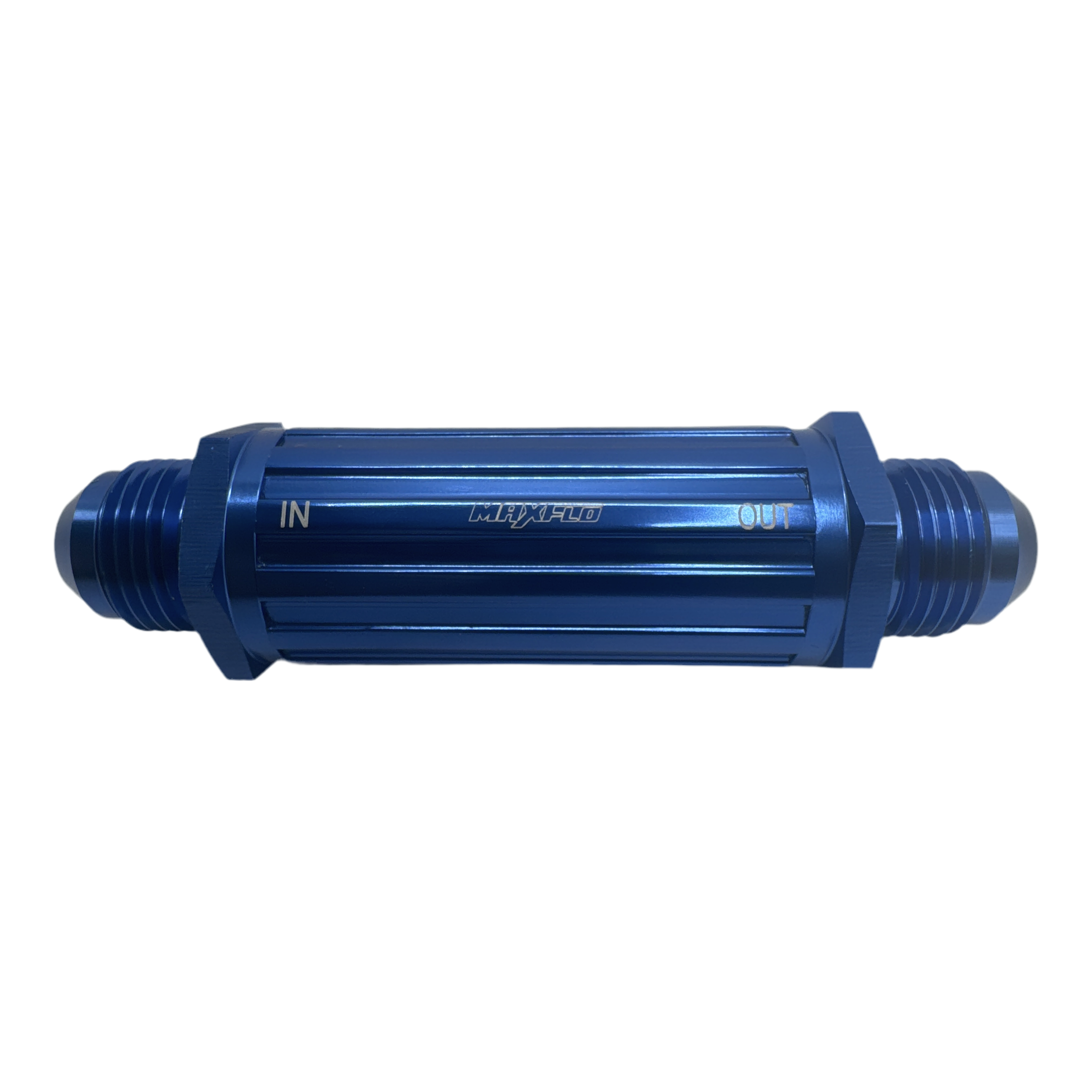 MaxFlo 9mm 30 Micron Inline Filter Blue