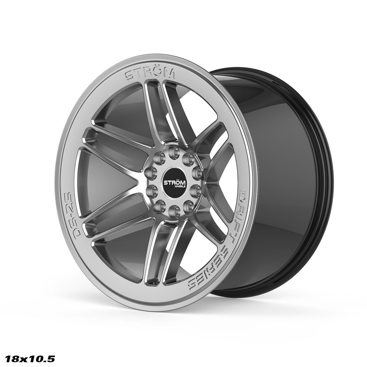 STROM DS-25 Hyper Black 18x10.5 5x114.3/120 ET30