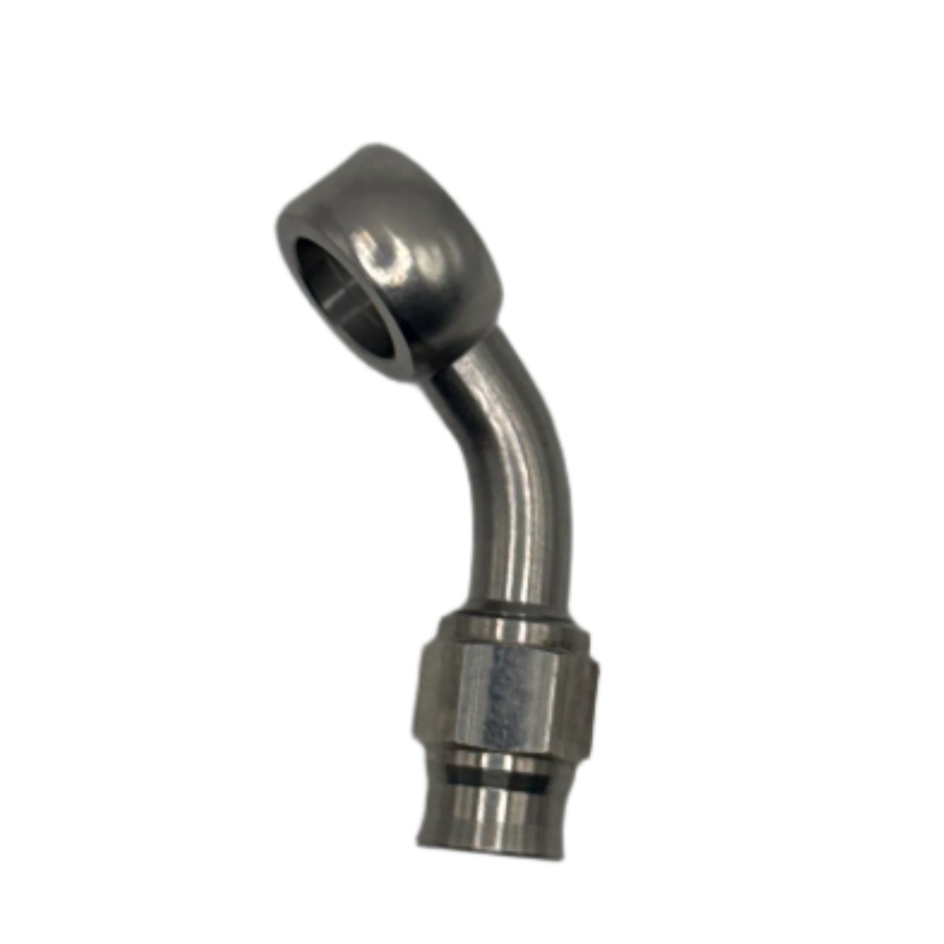 MaxFlo 10.2mm Stainless Steel 45 Degree Banjo Fitting