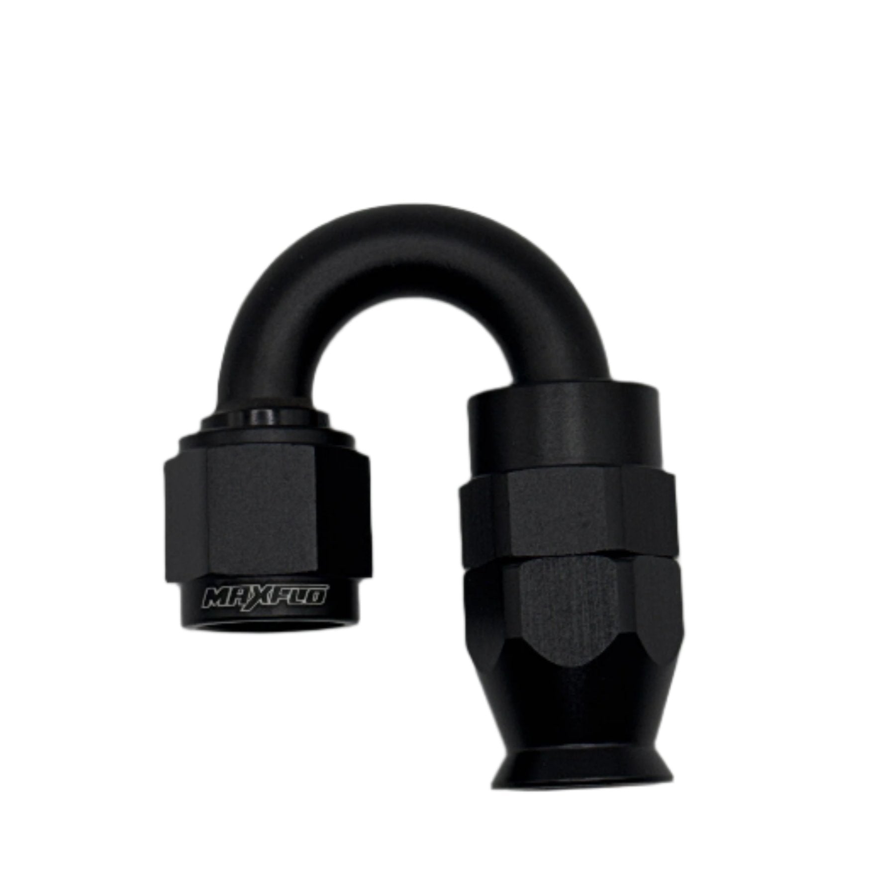 MaxFlo AN6 180 Degree Swivel Black PTFE