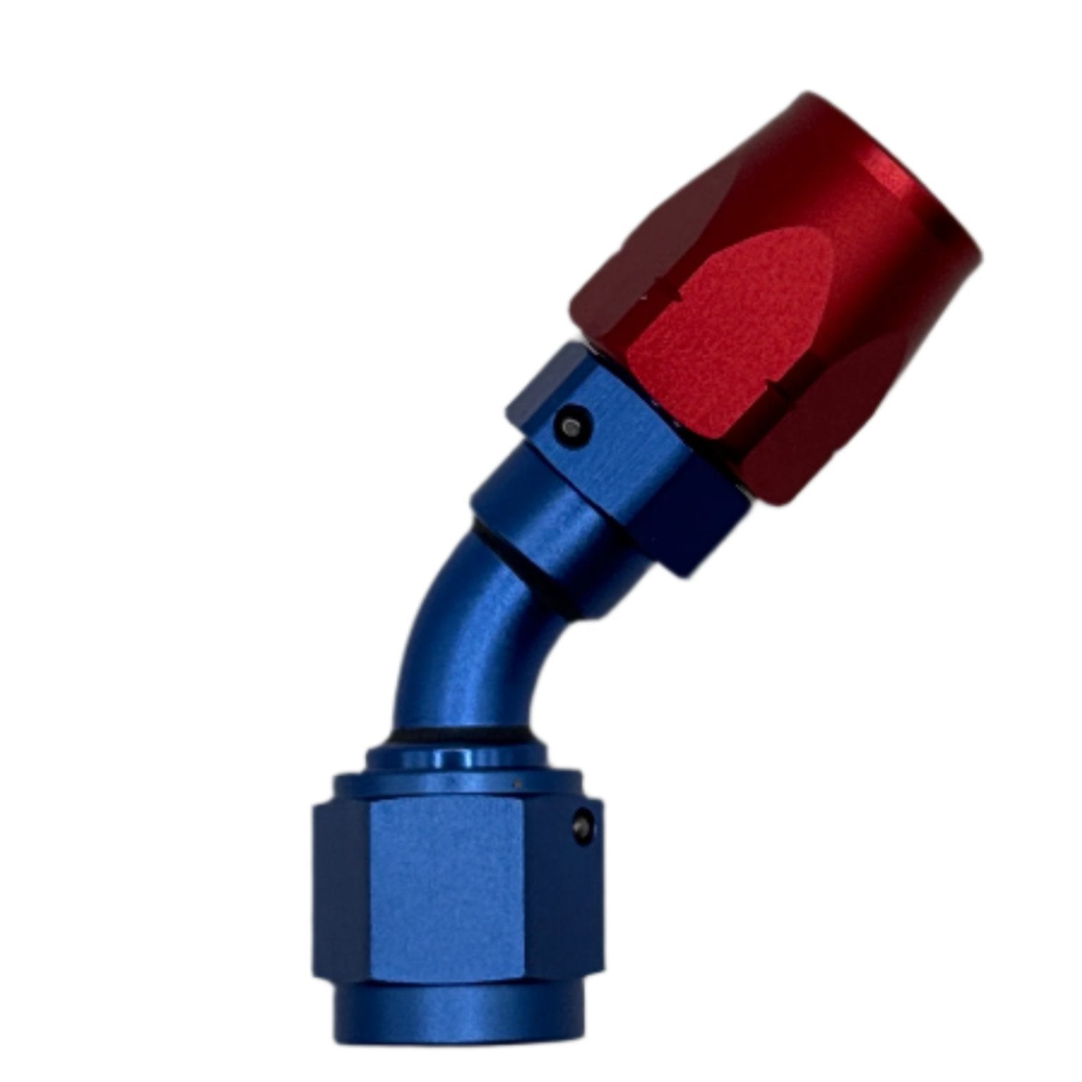 MaxFlo AN6 45 Degree Swivel Blue/Red