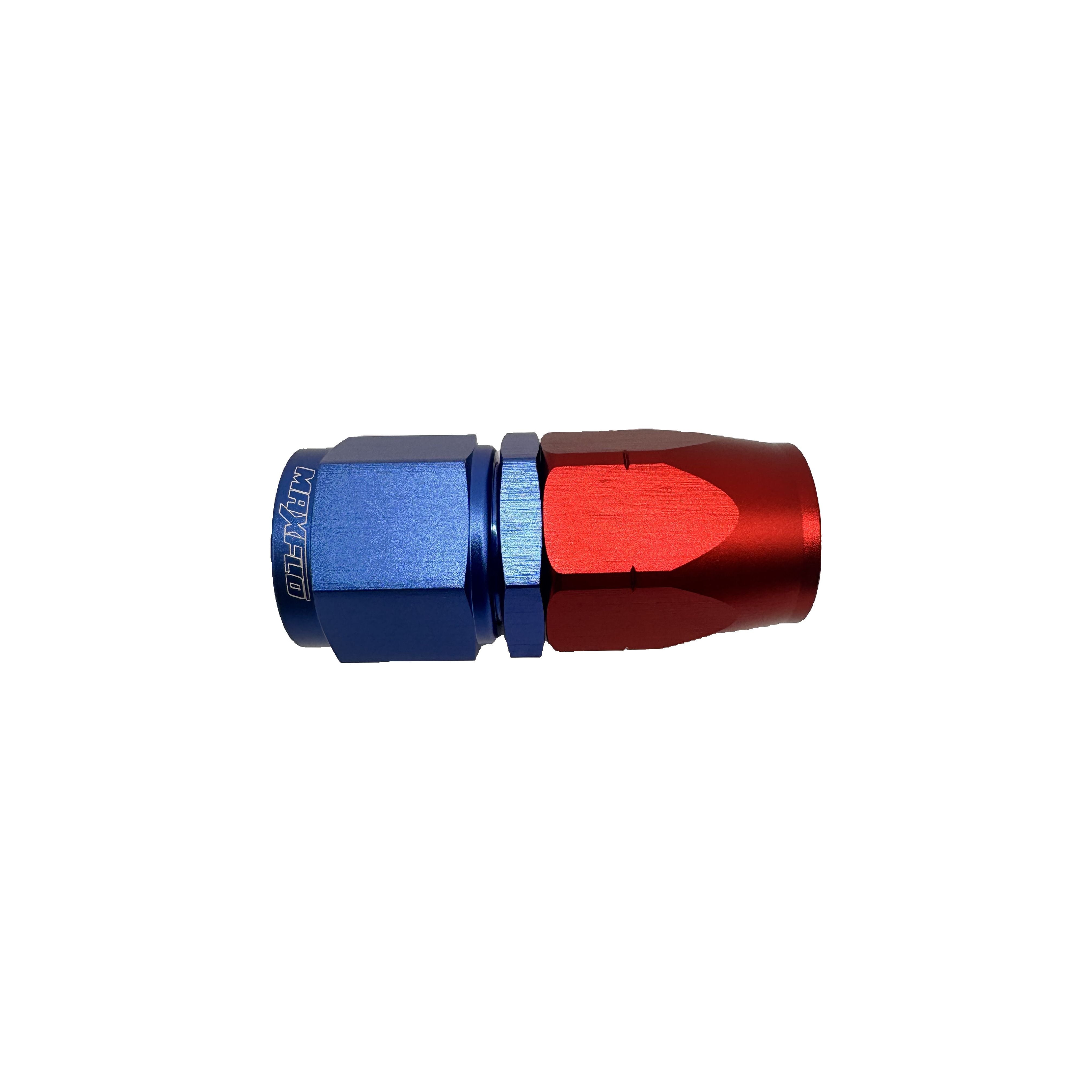 MaxFlo AN8 Straight Swivel Blue/Red