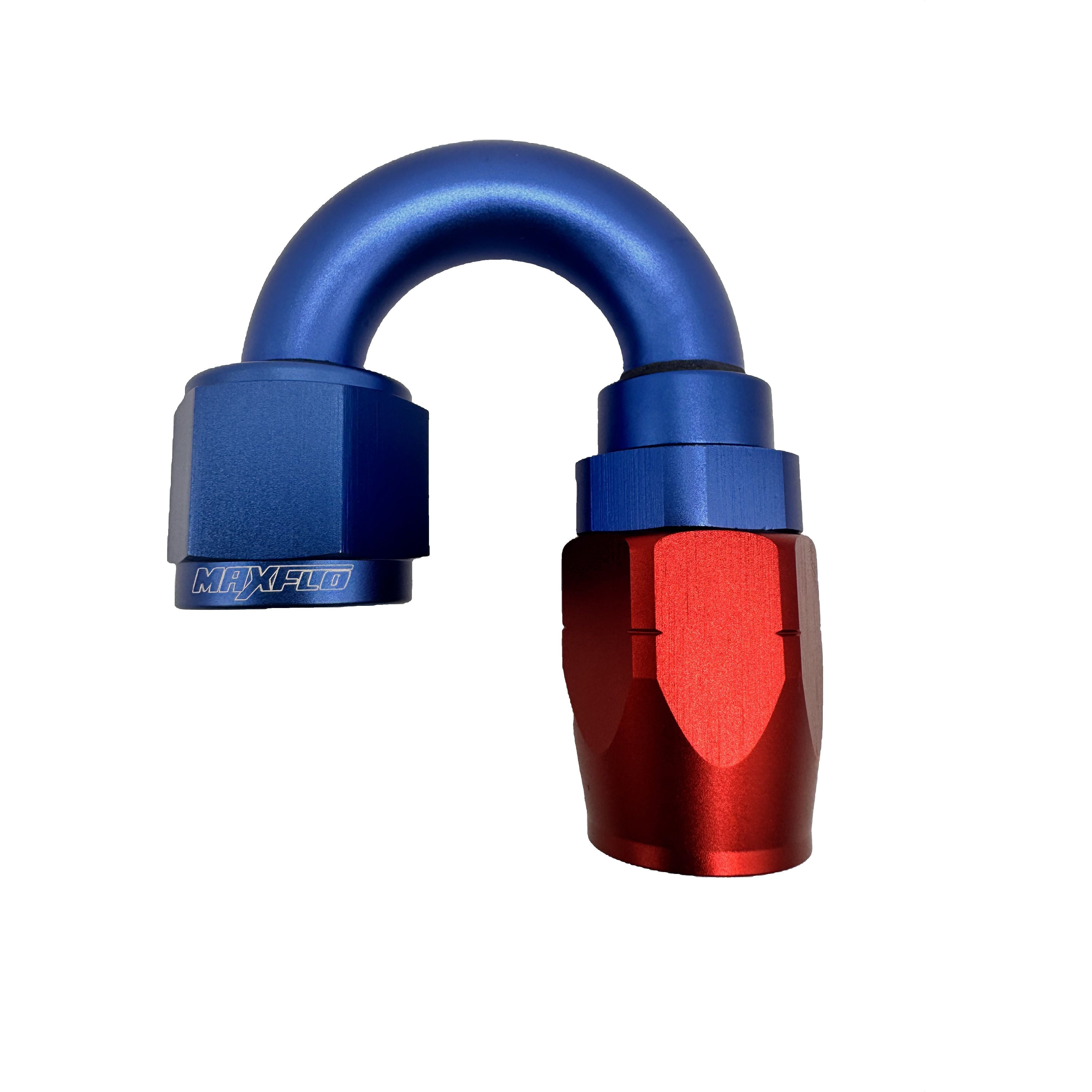 MaxFlo AN8 180 Degree Swivel Blue/Red