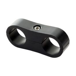 MaxFlo 1/4" 6.5mm Billet Hose Separator Black