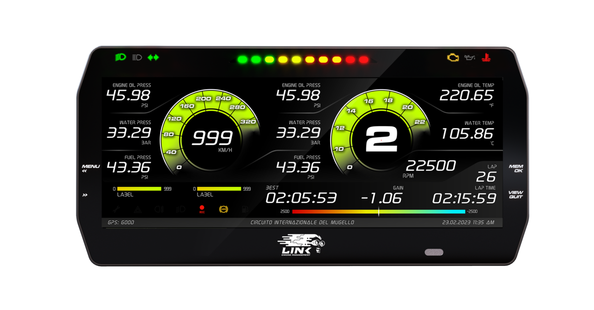Link ECU MXT Strada 10-inch Dash - Street Edition