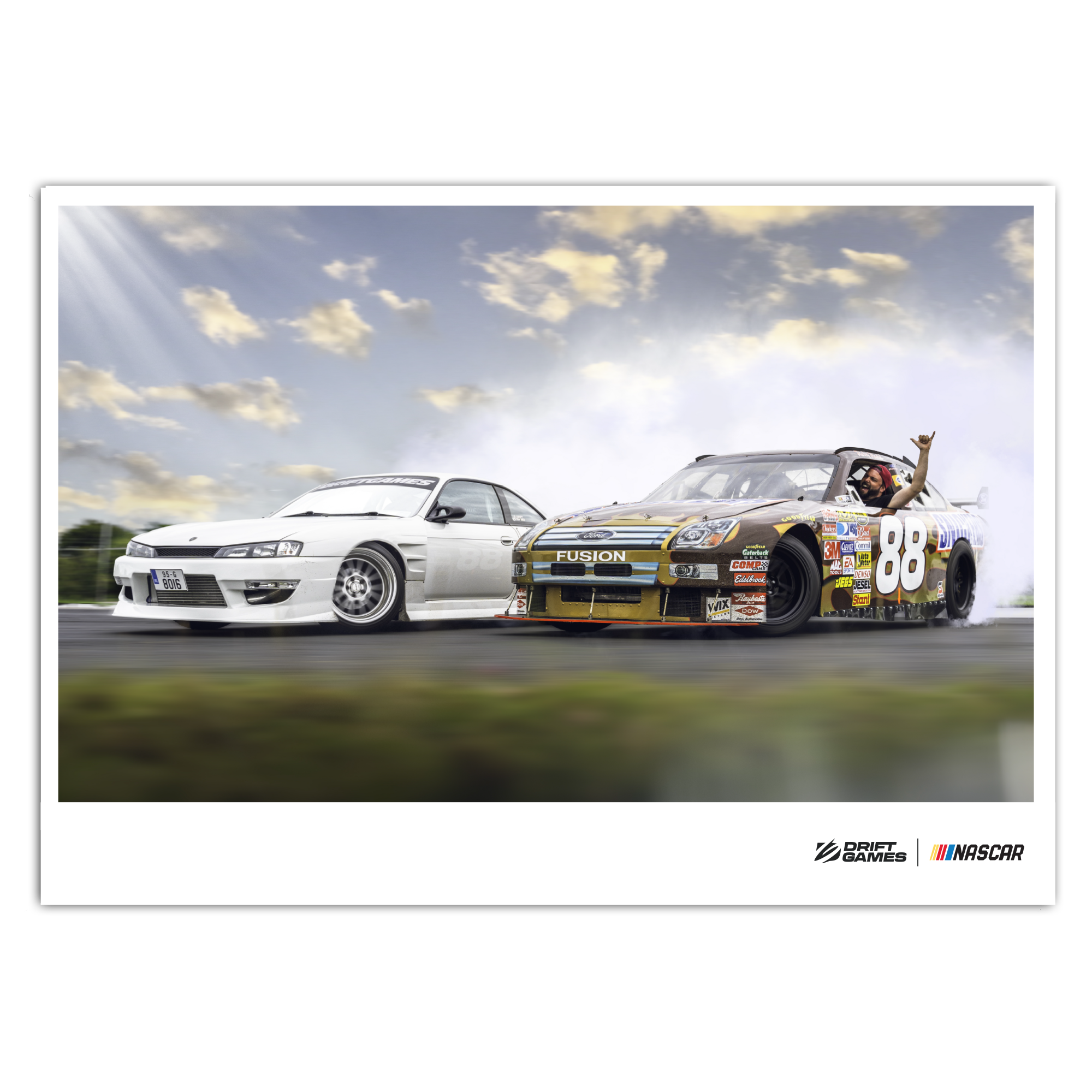 DG Nascar A2 Poster