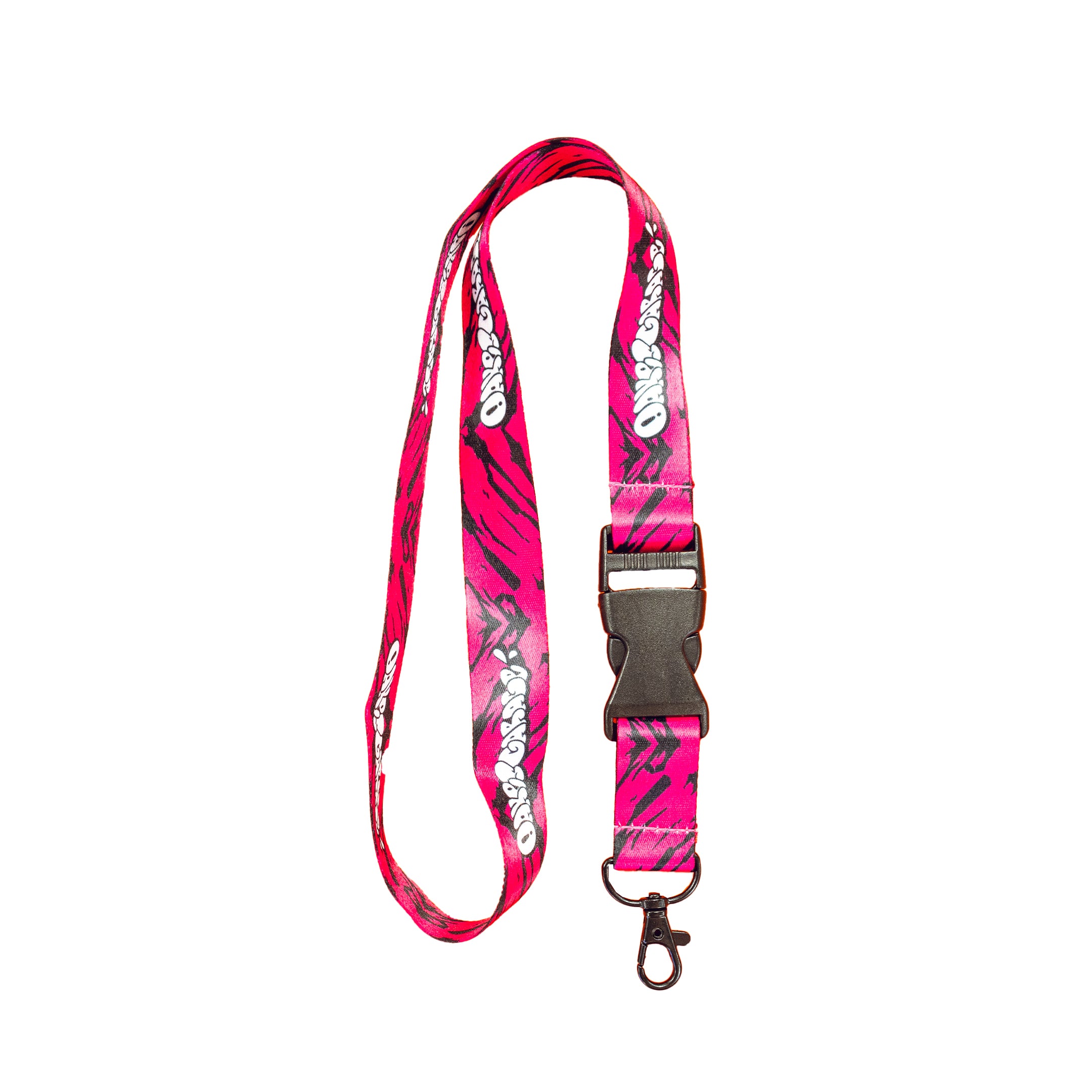 Oakes Garage - Pink Lanyard