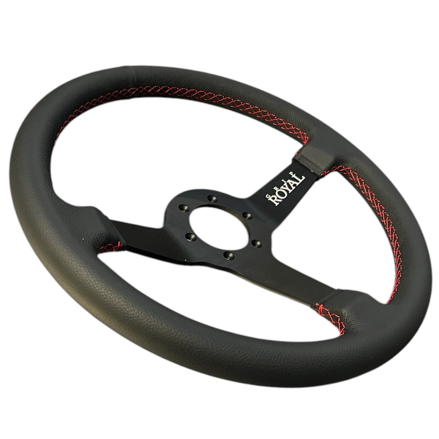 Grip Royal Brute - Leather w/ Red - 350mm